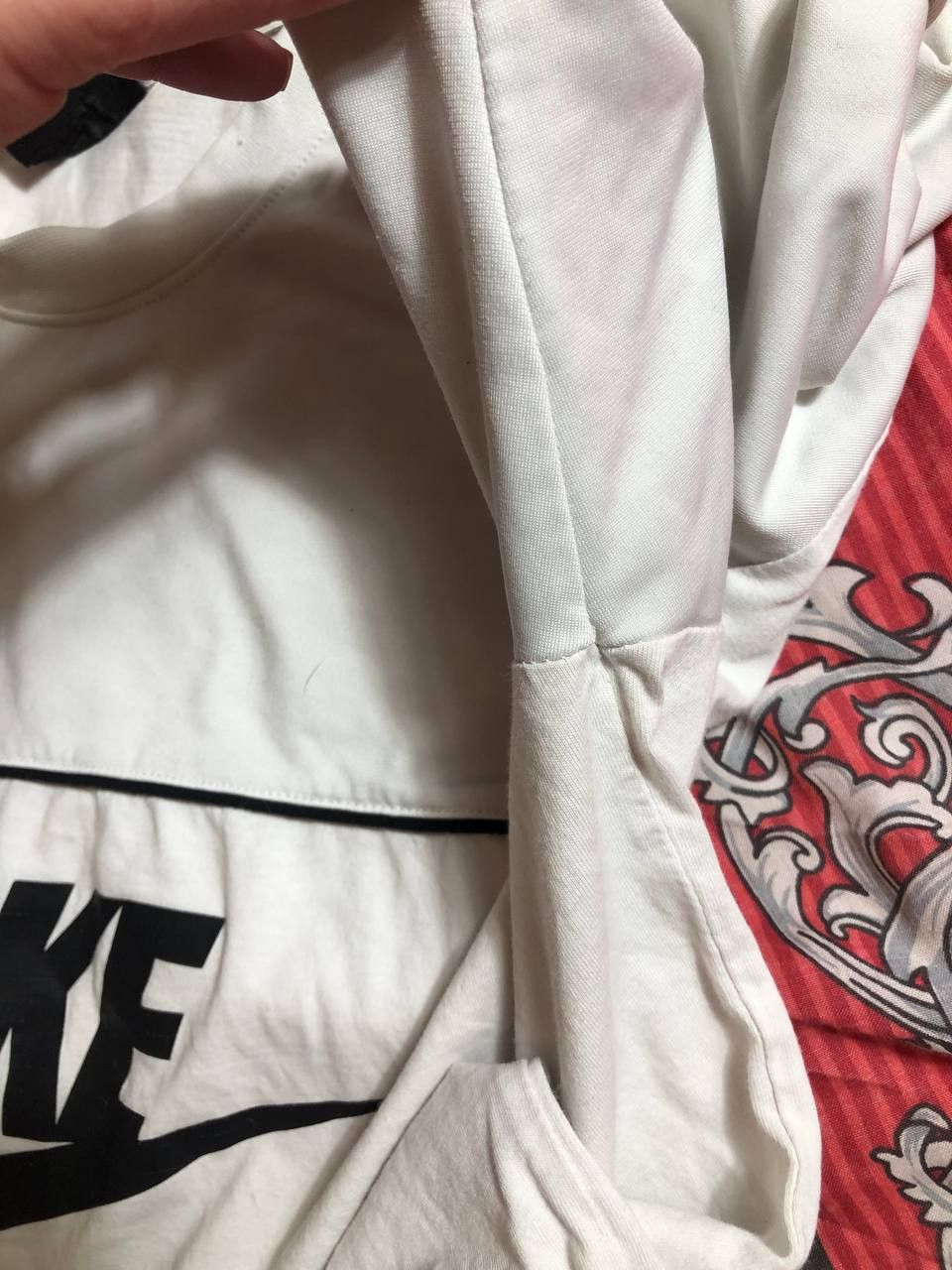 Nike × Vintage 90s Nike Central Swoosh Vintage Y2K Oversized Retro T-Shirt Size US M / EU 48-50 / 2 - 13 Thumbnail