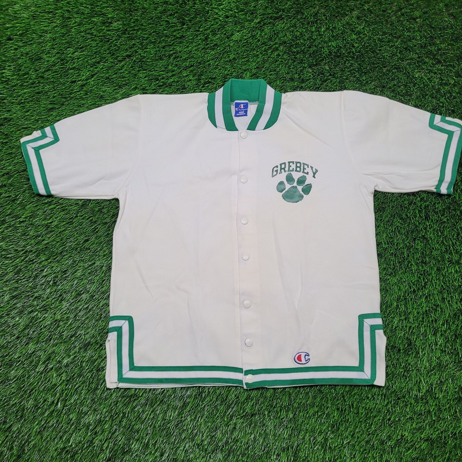 Champion VTG 70s Champion Basketball Warm-Up Short Sleeve Jacket M Size US S / EU 44-46 / 1 - 1 Thumbnail
