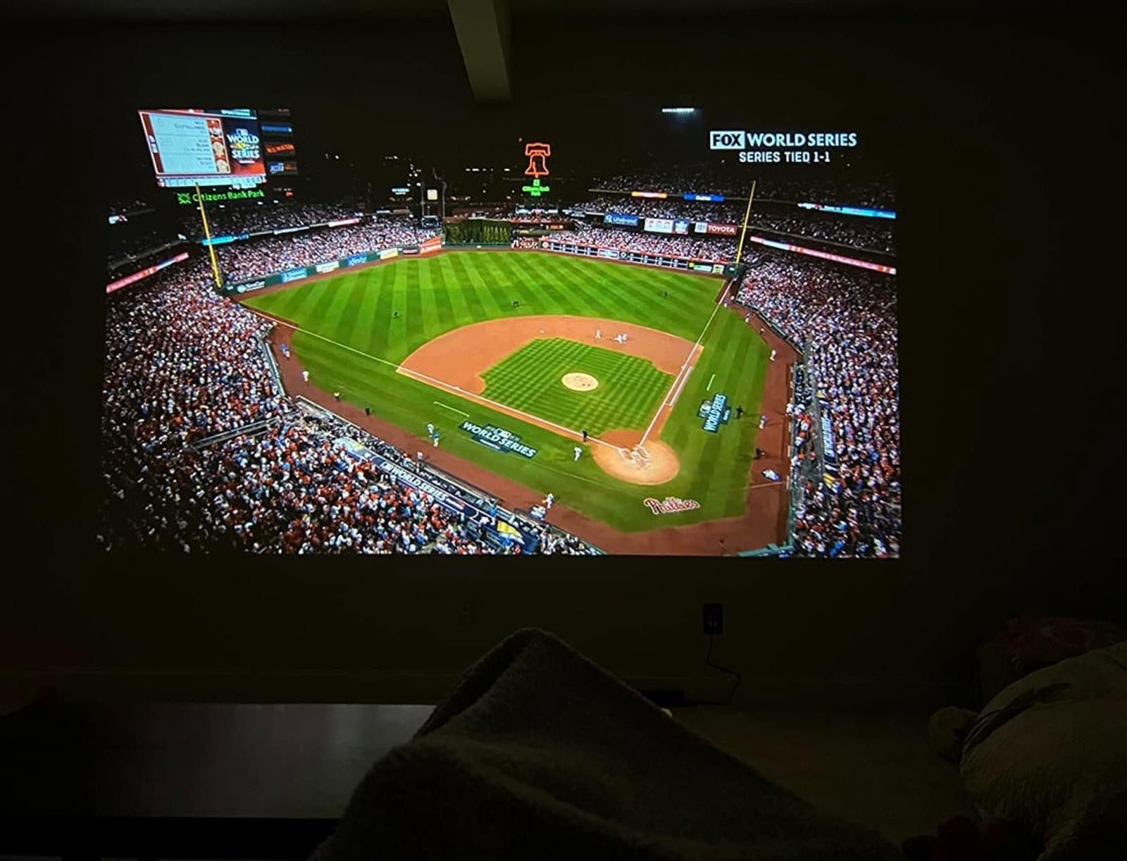Other Portable LED/LCD 4k Projector Native 1080P Full HD Bluetooth Size ONE SIZE - 4 Thumbnail