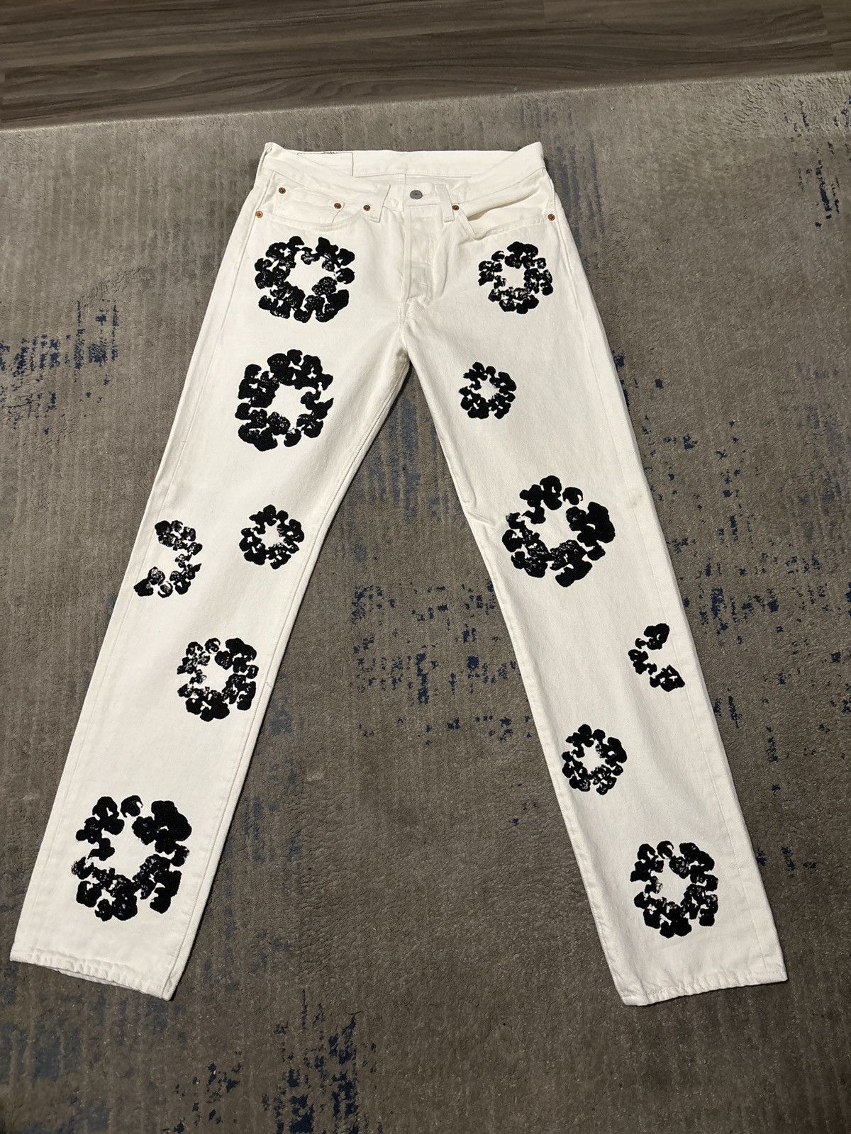 DENIM TEARS DENIM TEARS - Denim - The Cotton Wreath Jeans