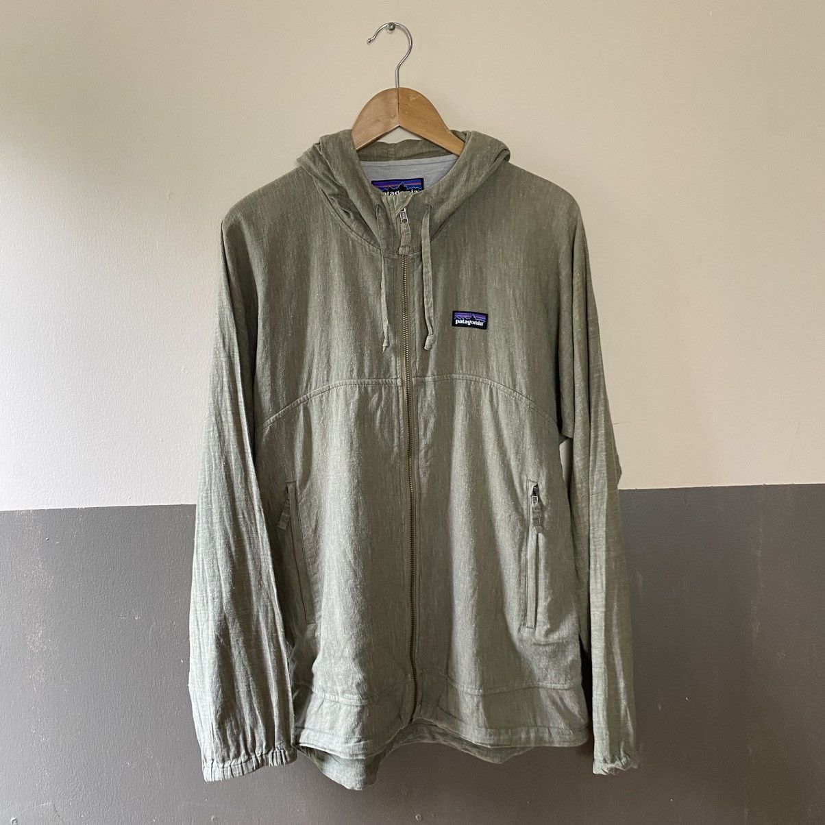 Patagonia Patagonia Olive Green Zip-Up Hooded Jacket Size US S / EU 44-46 / 1 - 1 Thumbnail