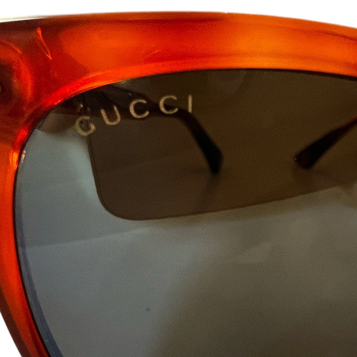 Gucci Gucci Brown Tortoiseshell Shell Acetate \Sunglasses GG0194SK Size ONE SIZE - 5 Thumbnail