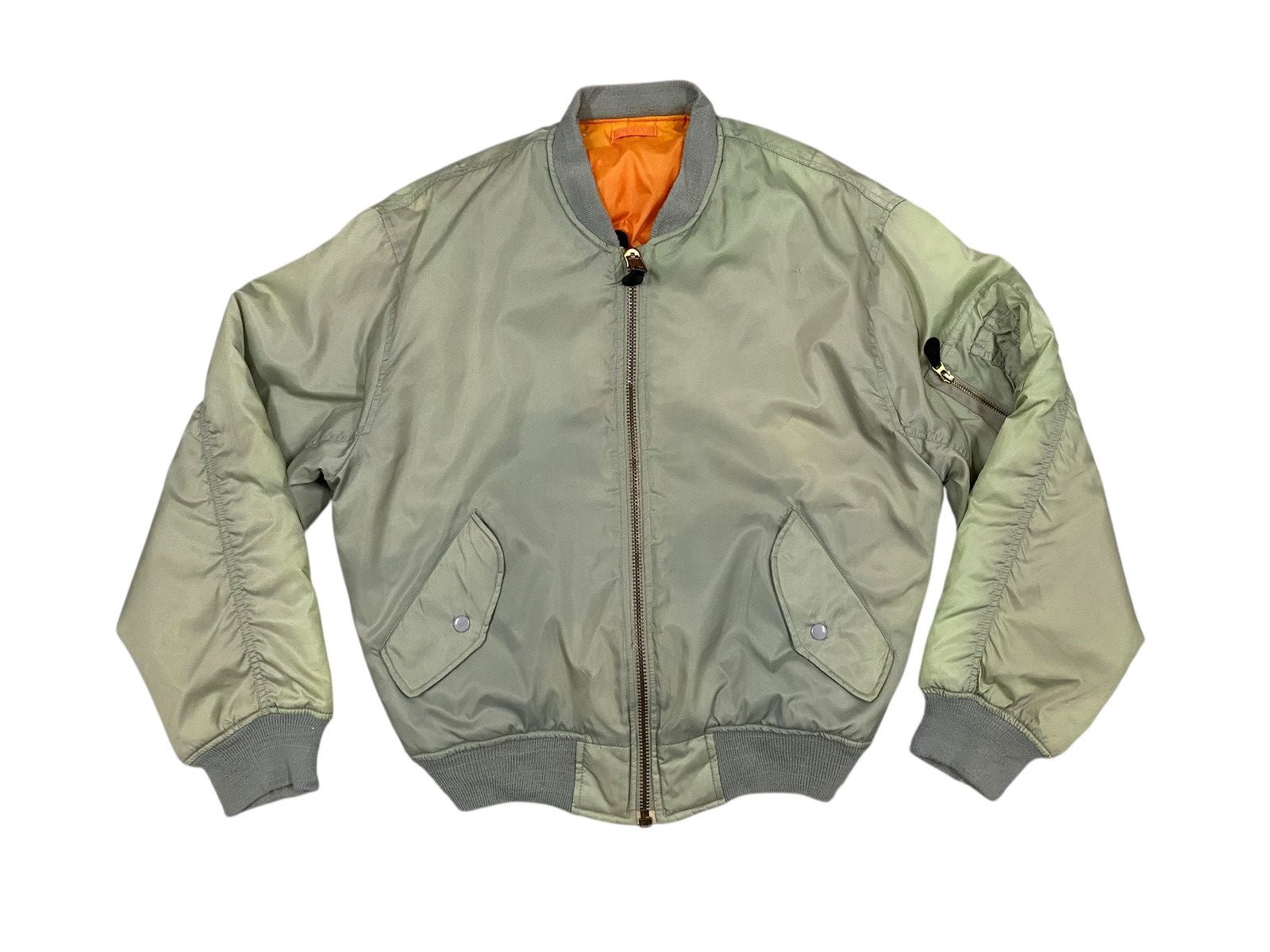 Vintage Vtg MA1 Jacket Flayers Bomber Size US L / EU 52-54 / 3 - 2 Thumbnail