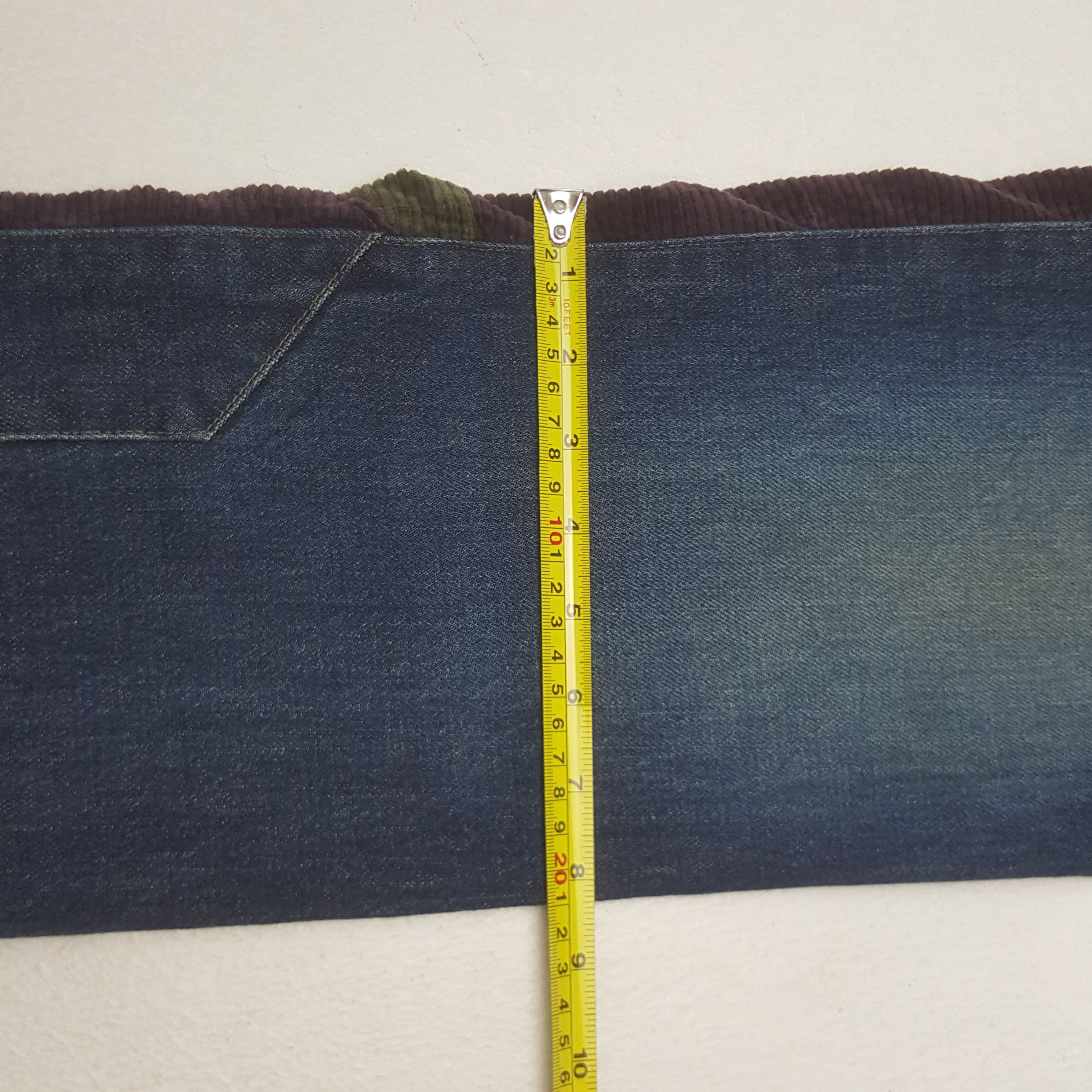 Japanese Brand Vintage Waste Twice Japanese Brand Denim Jeans RR27 Size US 32 / EU 48 - 12 Thumbnail