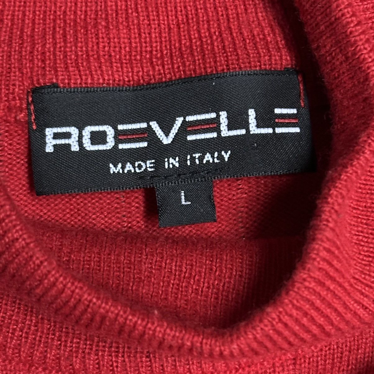 Other Vintage Roevelle Italian Turtleneck Sweater Size US L / EU 52-54 / 3 - 3 Thumbnail