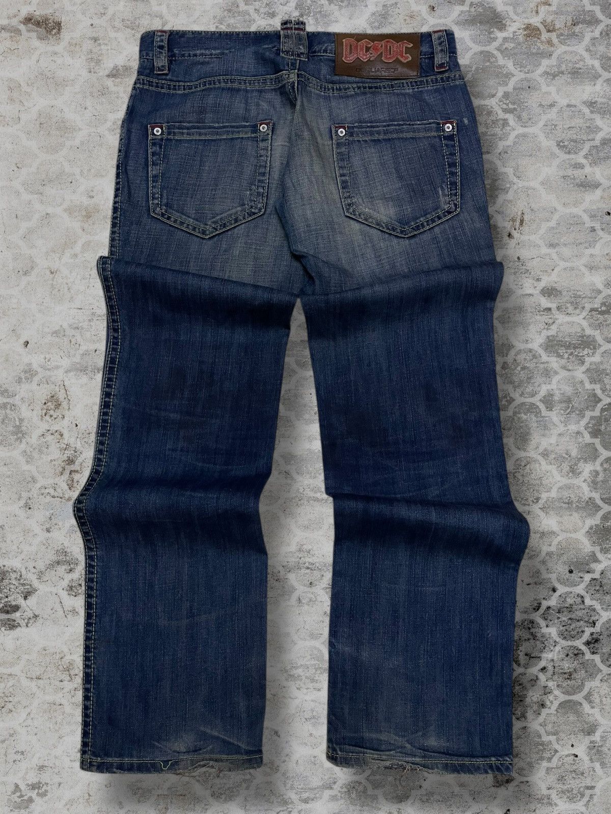 Dsquared2 Authentic Designer Dsquared Fucker Acdc Distressed Denim Size US 32 / EU 48 - 9 Thumbnail