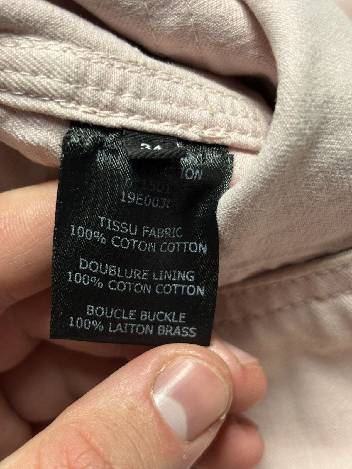 Designer × Isabel Marant Isabel Marant Denim Cargo Pants Pink Womens Size 34 Size 34" / US 12 / IT 48 - 14 Thumbnail