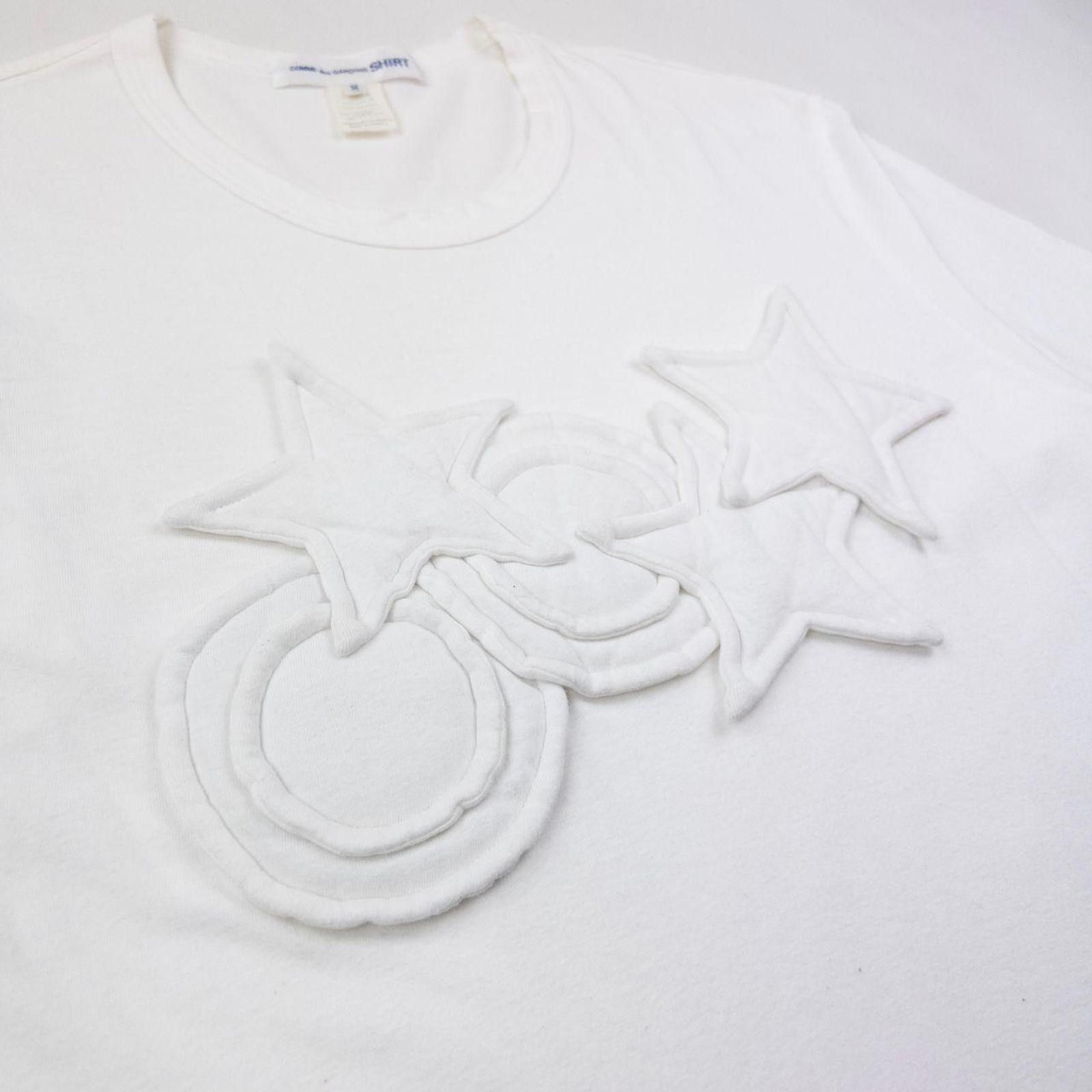 Comme des Garcons Vintage Comme Des Garçons SHIRT Applique T Shirt Size M Size US M / EU 48-50 / 2 - 5 Thumbnail