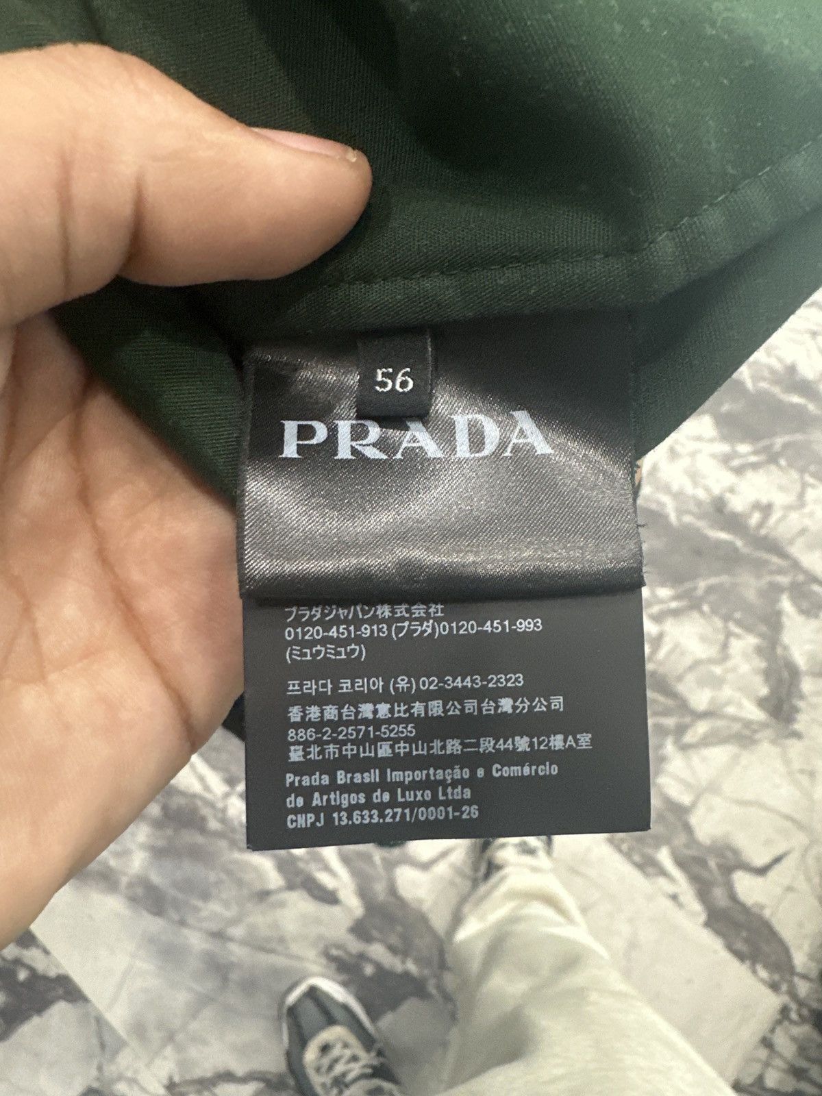 Prada Prada Logo print zip jacket Size US XL / EU 56 / 4 - 4 Thumbnail