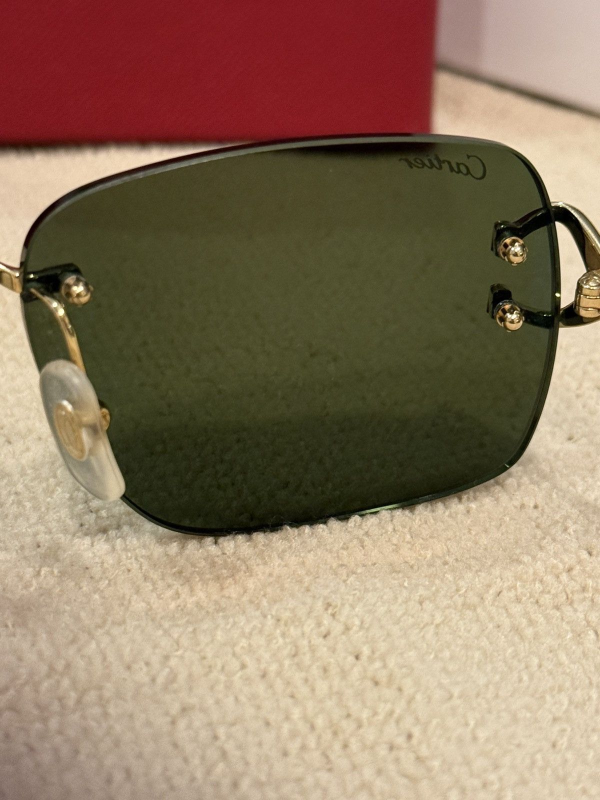 Cartier Cartier Glasses CT0330S Big C Cartier Size ONE SIZE - 8 Thumbnail