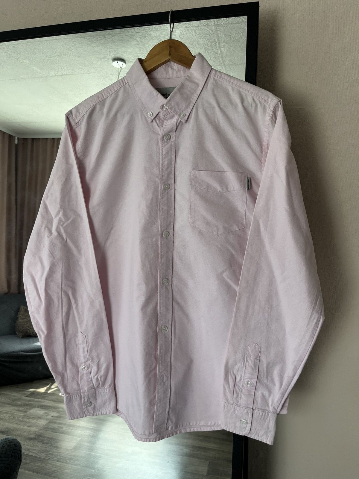 Carhartt Carhartt Button Down Pocket Shirt Longsleeve Oxford Size US L / EU 52-54 / 3 - 1 Thumbnail