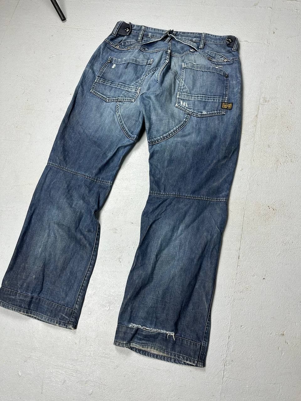 G-Star Vintage pants G Star Raw y2k denim flared baggy Cargo Size US 36 / EU 52 - 7 Thumbnail