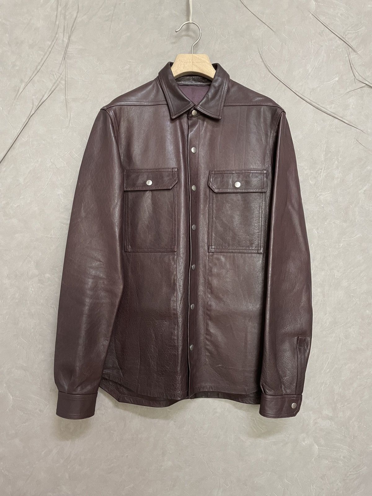 Rick Owens DRKSHDW Magnum Shirt - Made in Japan Black/Black