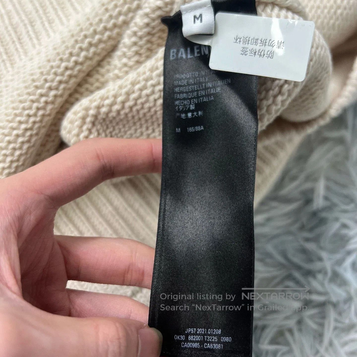 Balenciaga Balenciaga Crystal Sweater. Size M / US 6-8 / IT 42-44 - 4 Thumbnail