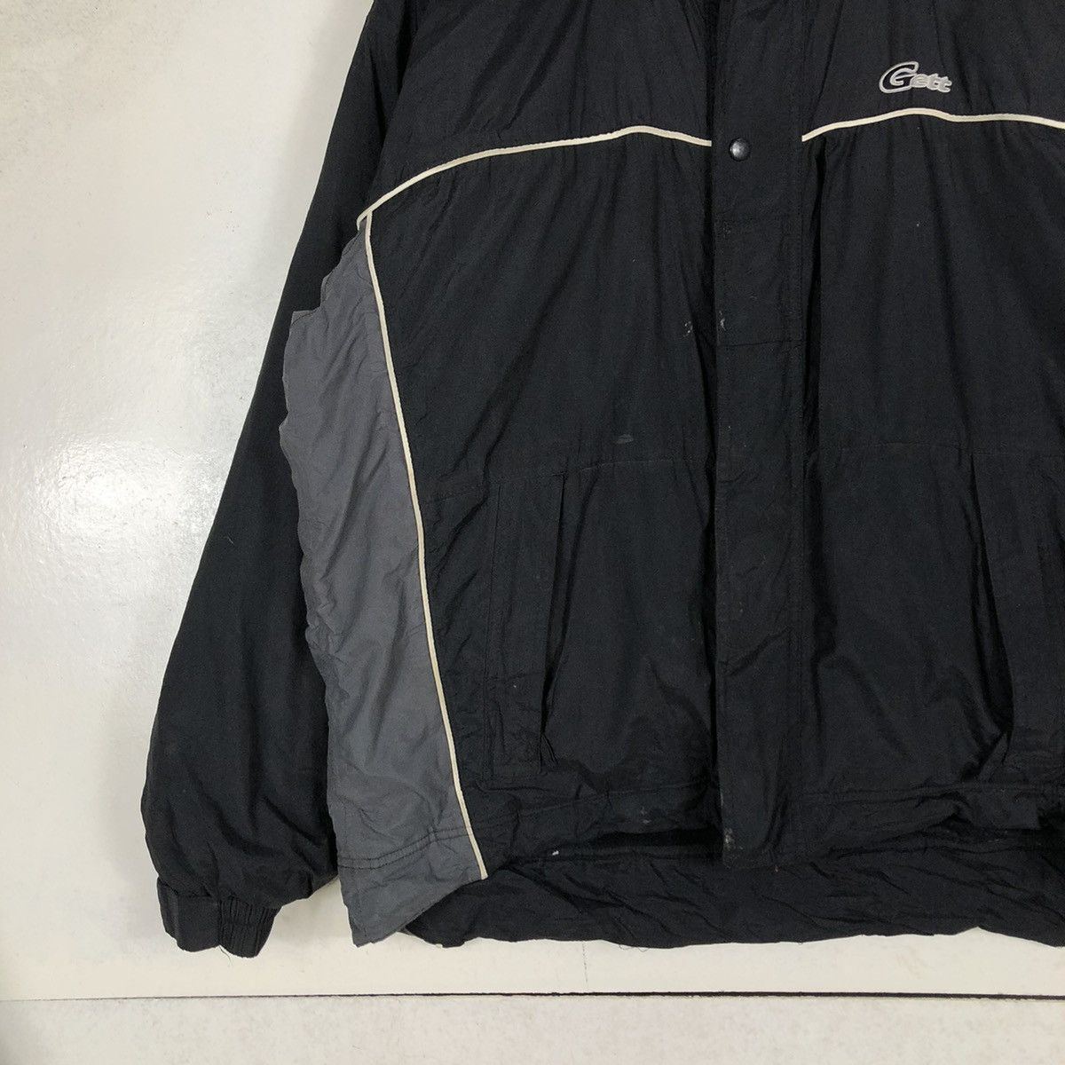 Japanese Brand × Vintage 📌VINTAGE BIKER JACKET RUNNING ZIPPER GETT JAPAN Size US L / EU 52-54 / 3 - 6 Thumbnail