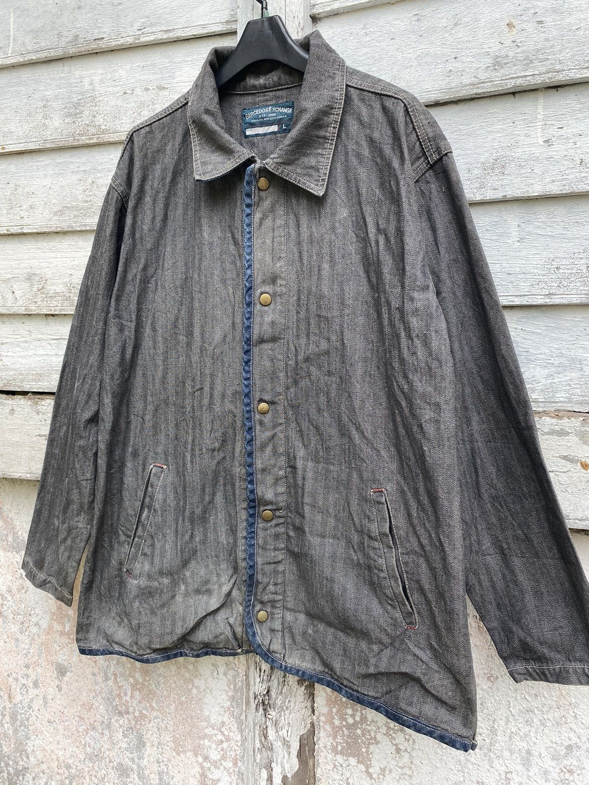 Japanese Brand Barcedos Xchange Denim Jacket Size US L / EU 52-54 / 3 - 2 Thumbnail