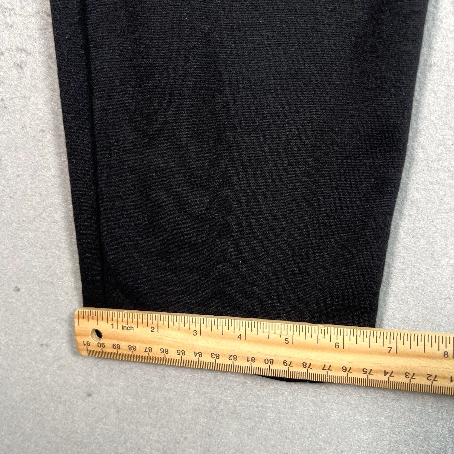 Eileen Fisher Eileen Fisher Pants Knit Black Womens 14 Dress Pants Straight Flat Front Stretch Viscose Nylon Spandex Vintage No Size 36" / US 14 / IT 50 - 5 Thumbnail