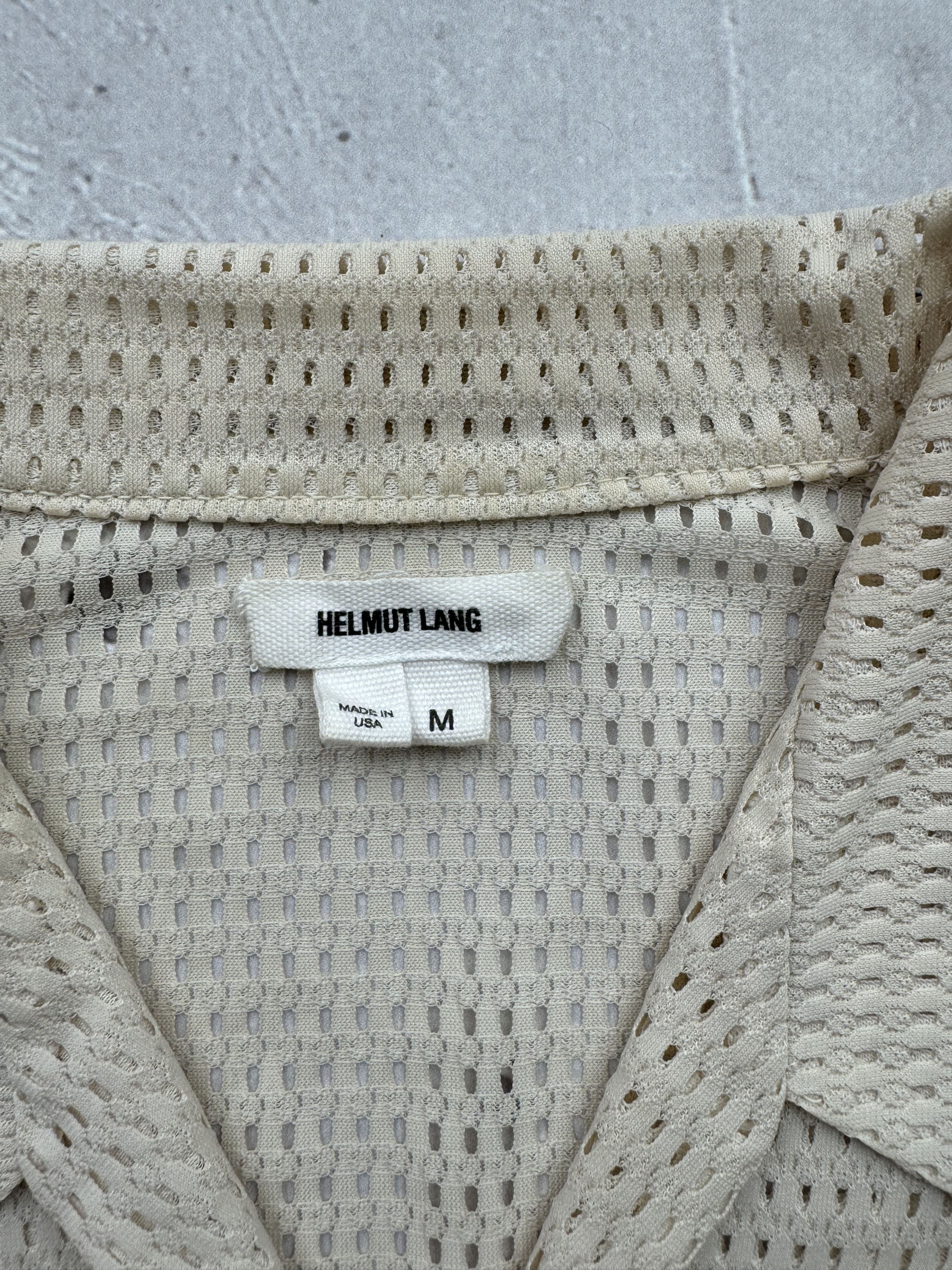 Helmut Lang Helmut Lang Vintage Mesh Shirt Size M / US 6-8 / IT 42-44 - 6 Thumbnail