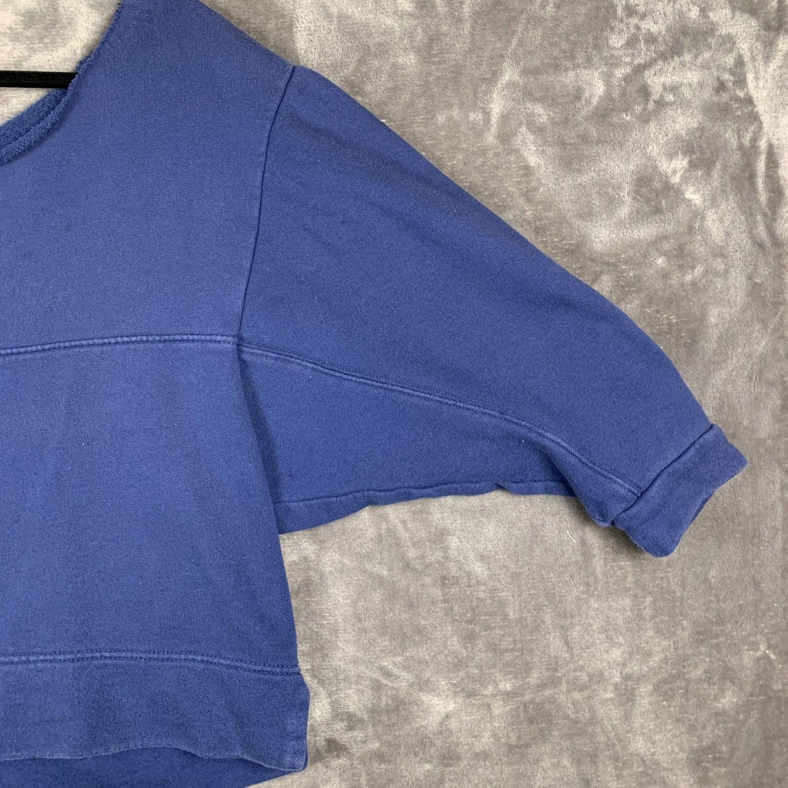 Designer Womens Mikoh Cut-Off Sweatshirt Sz. Large (346) Size L / US 10 / IT 46 - 3 Thumbnail