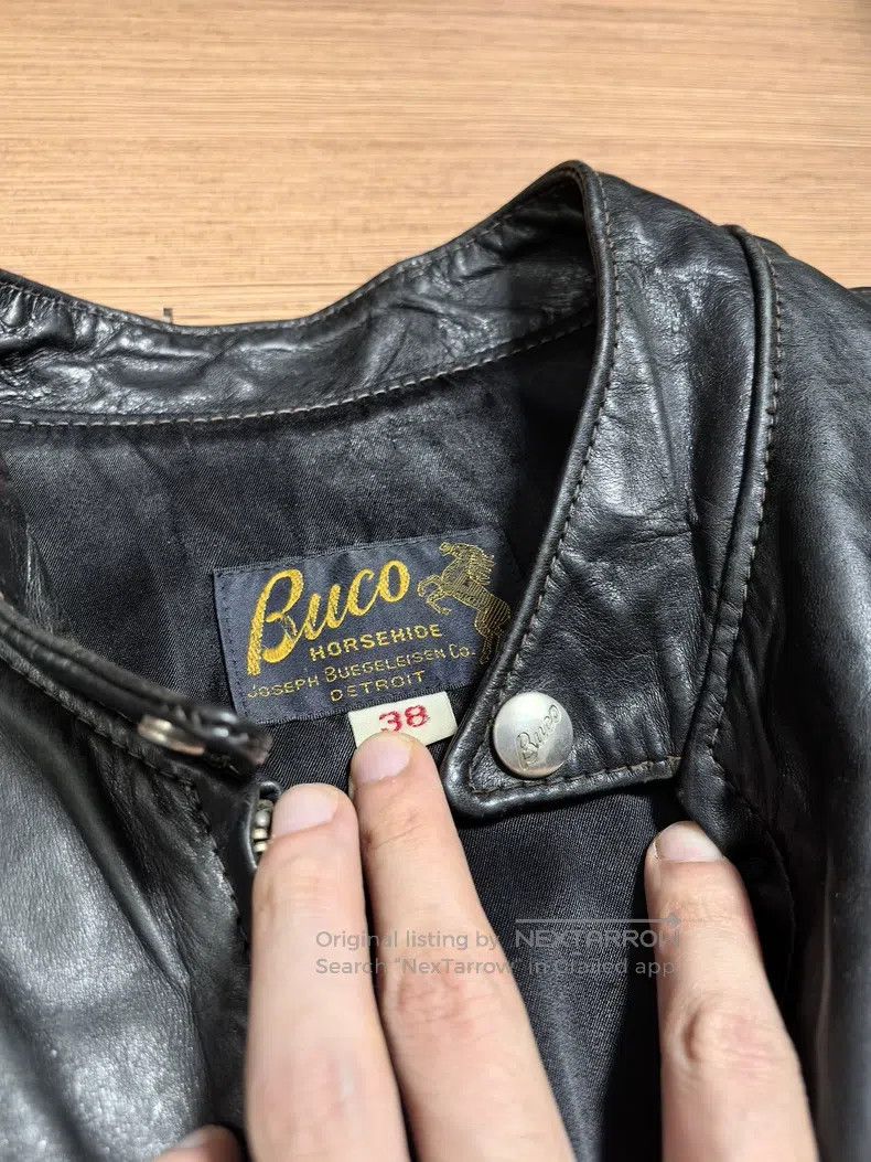Buco Buco J-100 locomotive leather jacket Size US M / EU 48-50 / 2 - 3 Thumbnail