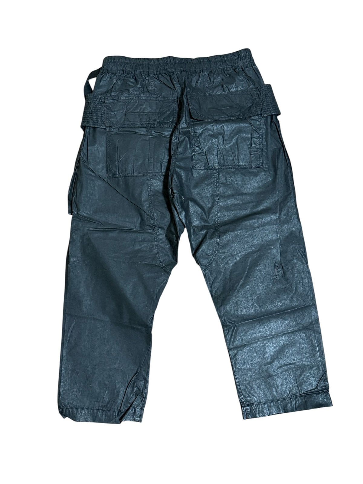 Rick Owens Drkshdw 🔥Rick Owens DRKSHDW Poplin Creatch Wax Cargo Cropped Pants Size US 32 / EU 48 - 9 Thumbnail