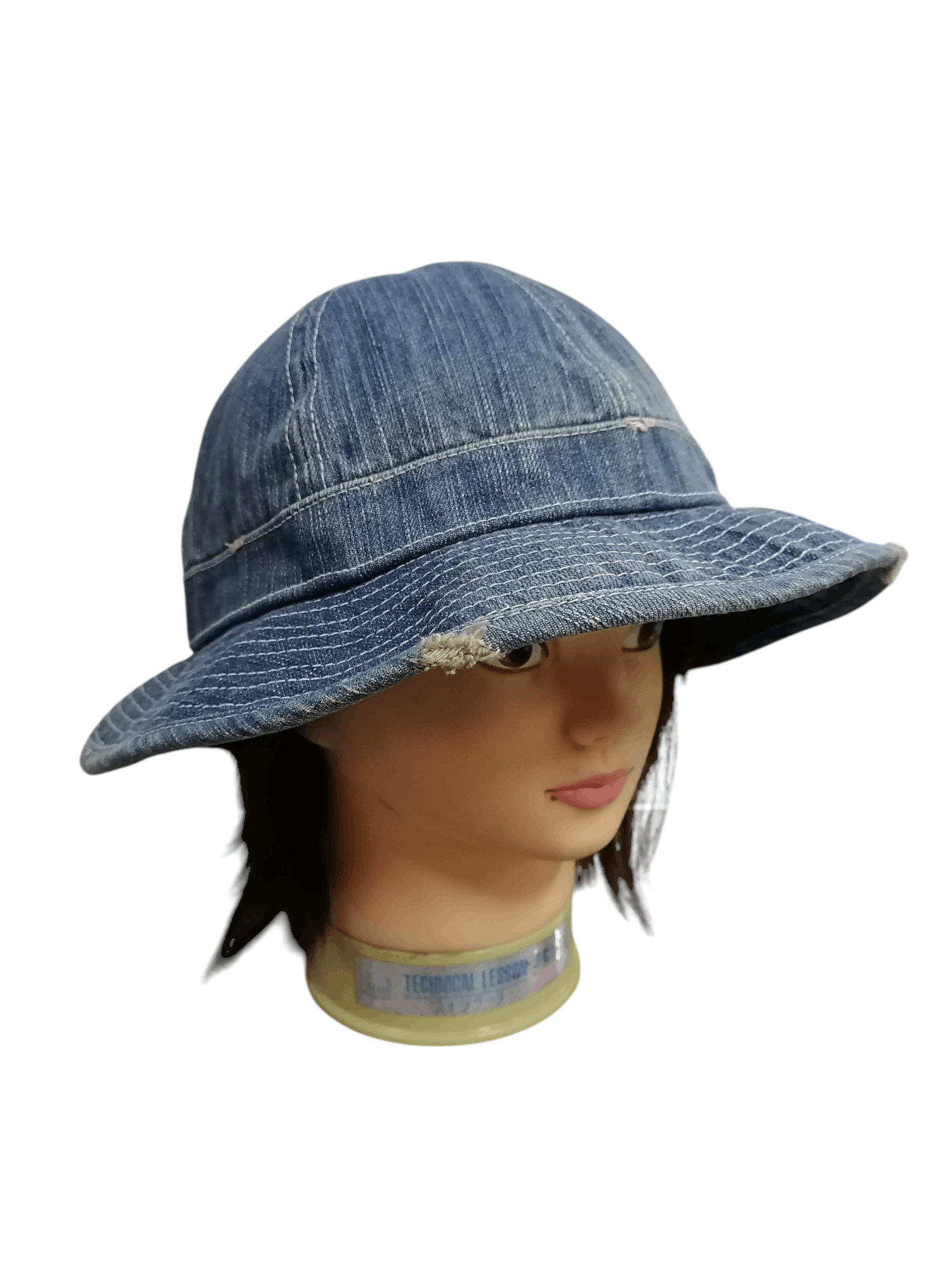 Japanese Brand Decade Standard DS 10 Denim Daisy Hat Size ONE SIZE - 1 Thumbnail