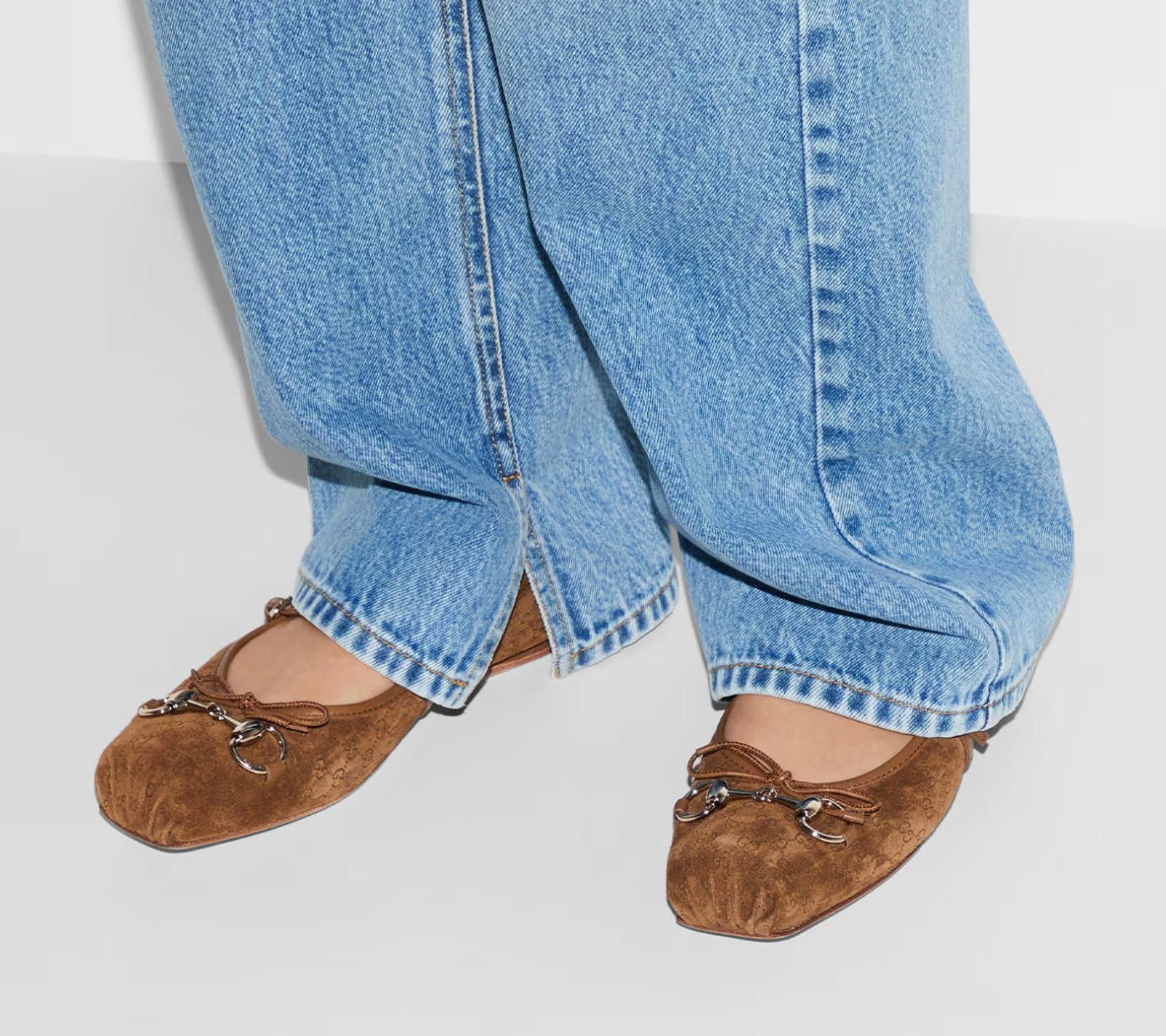 Gucci GUCCI HORSEBIT BALLET FLAT SIZE 40 Size ONE SIZE - 3 Thumbnail