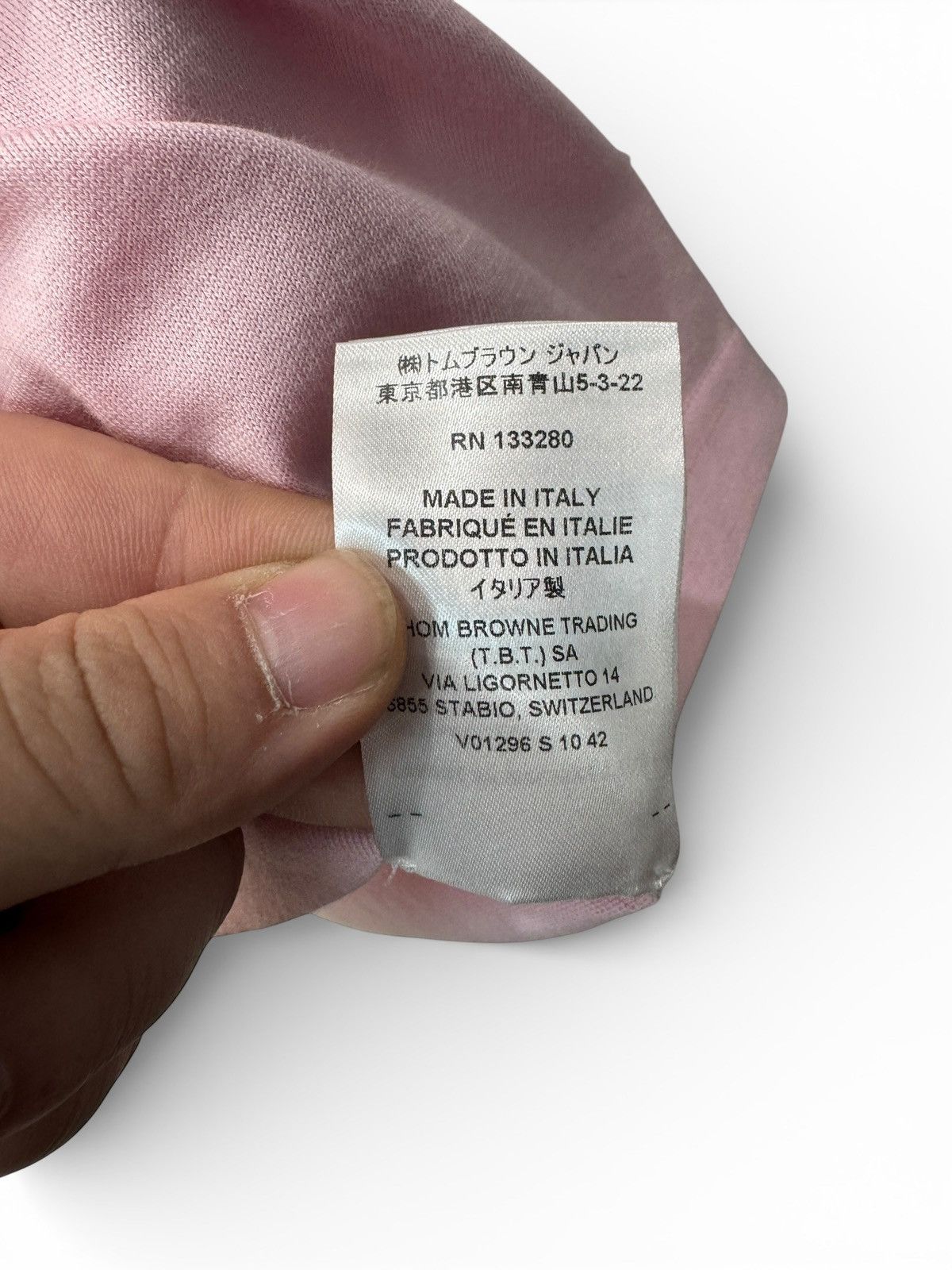 Thom Browne Thom Browne Pink Shirt Size US L / EU 52-54 / 3 - 6 Thumbnail
