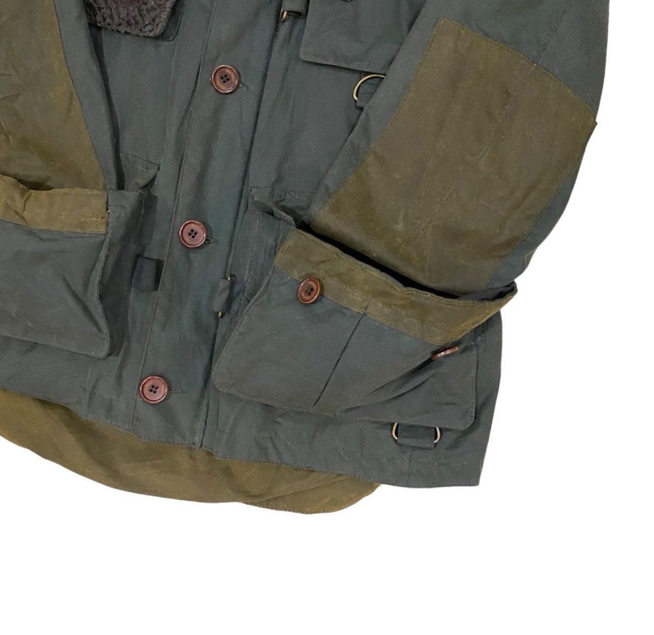 🔥Barbour TOKITO “Spey Fishing” Waxed Utility Jacket