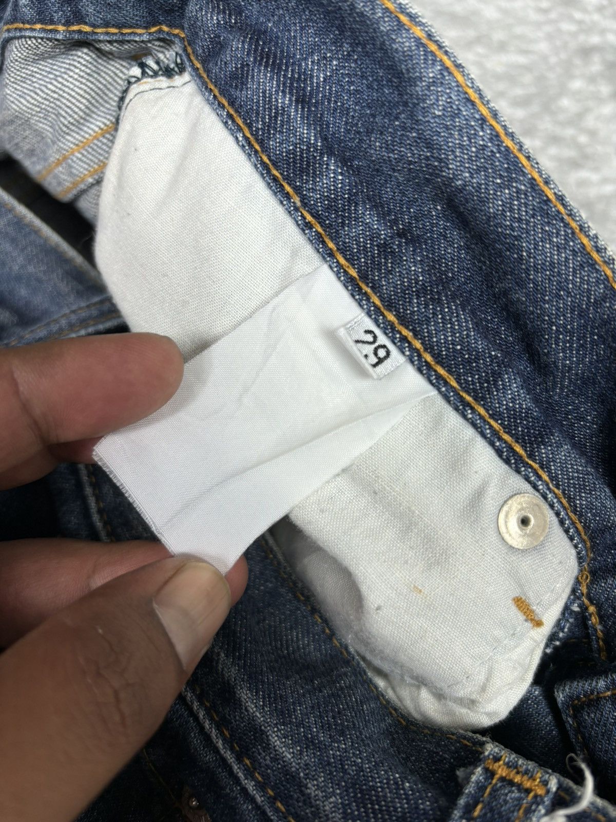 Helmut Lang Vintage 1999 Helmut Lang Cargo Denim. S0373 Size US 29 - 8 Thumbnail