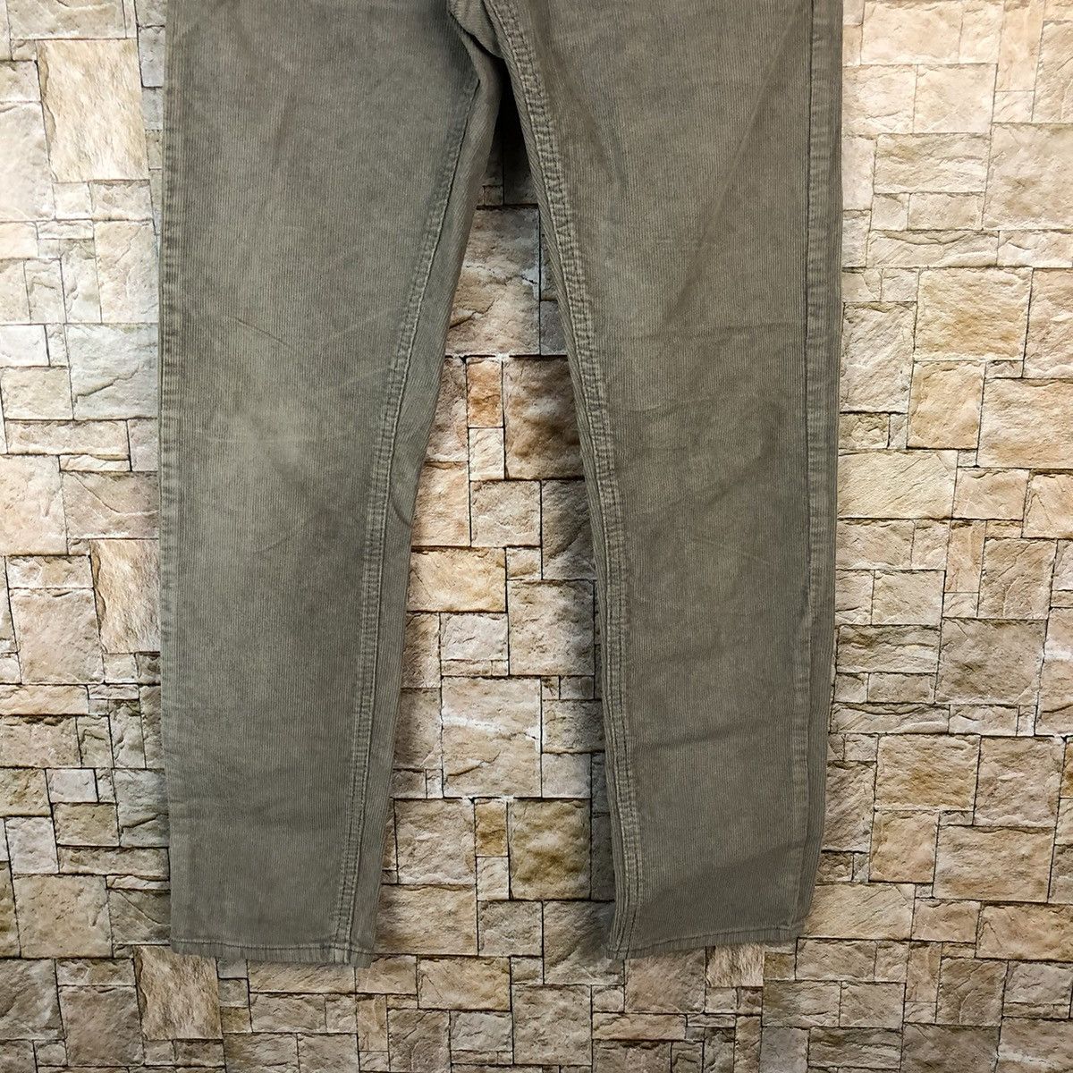 Vintage American Eagle Outfitters Grey Conduroy Pants #A1128 Size US 27 - 6 Thumbnail