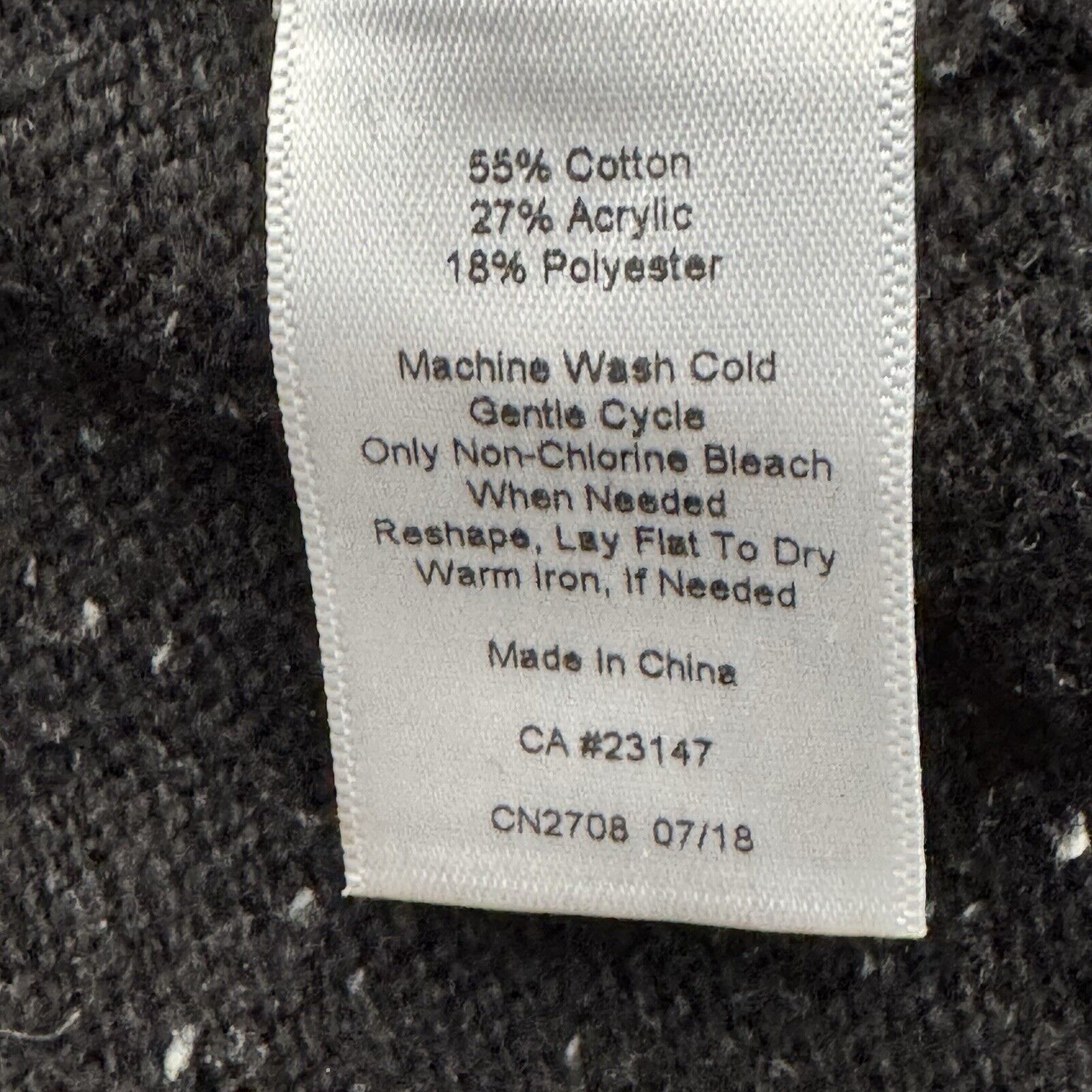 Other Talbots Sweater M Petite Black Cable Knit Speckled Academia Size M / US 6-8 / IT 42-44 - 6 Thumbnail
