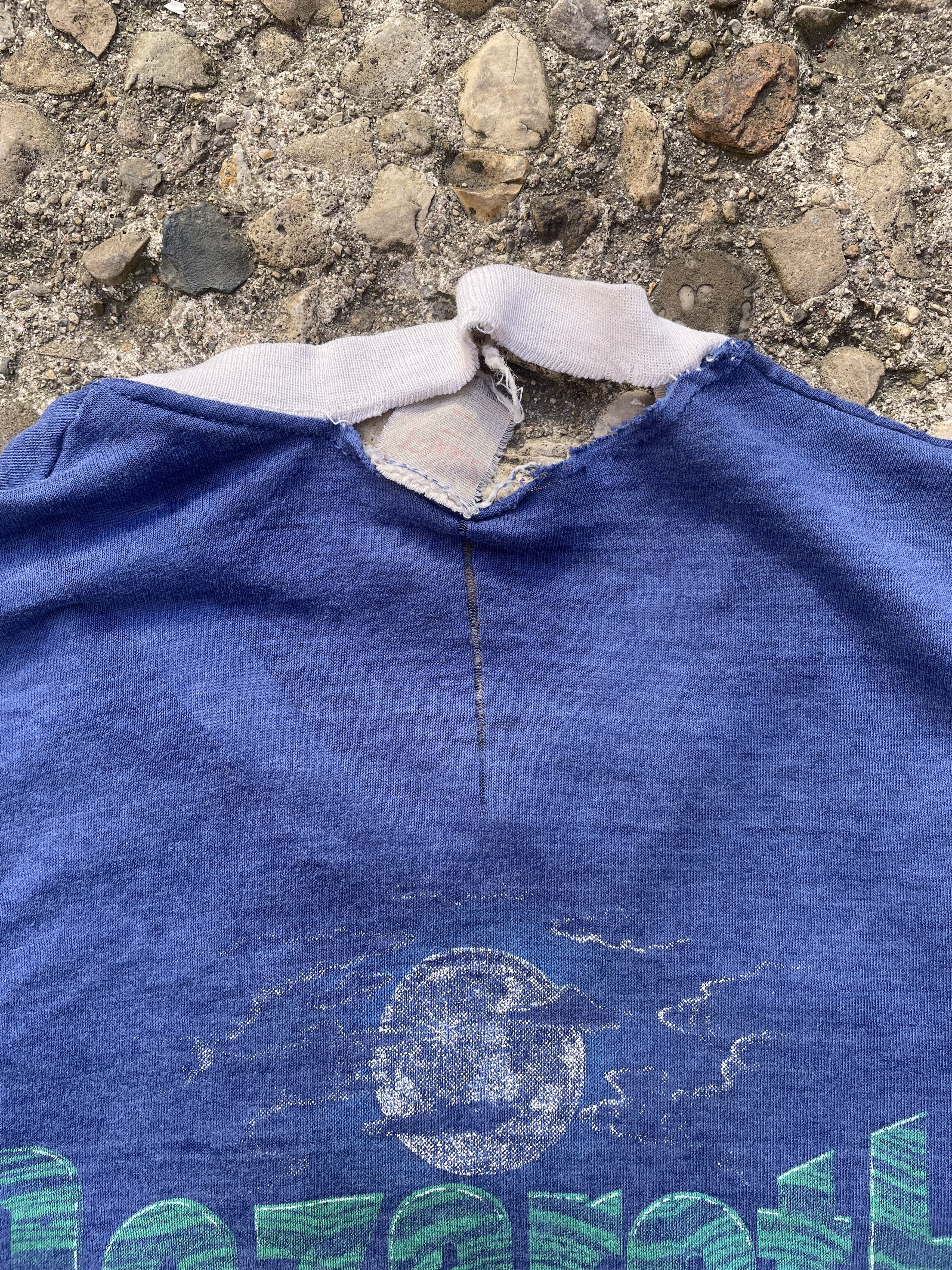 Band Tees × Vintage VTG 1981 Nazareth The Full Circle Thrashed Band T-Shirt Size US M / EU 48-50 / 2 - 6 Thumbnail