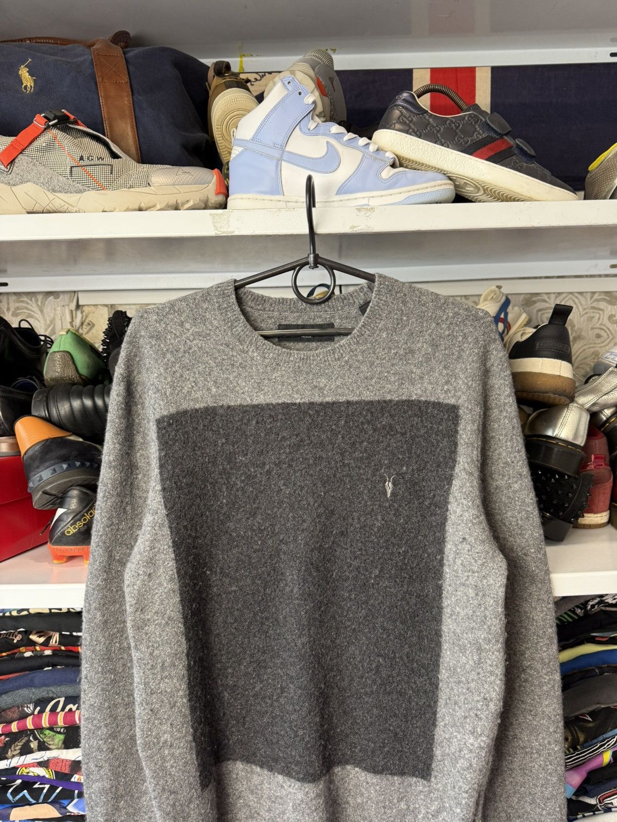 Allsaints Vintage Sweater Allsaints Awant garde Y2K Size US S / EU 44-46 / 1 - 2 Thumbnail