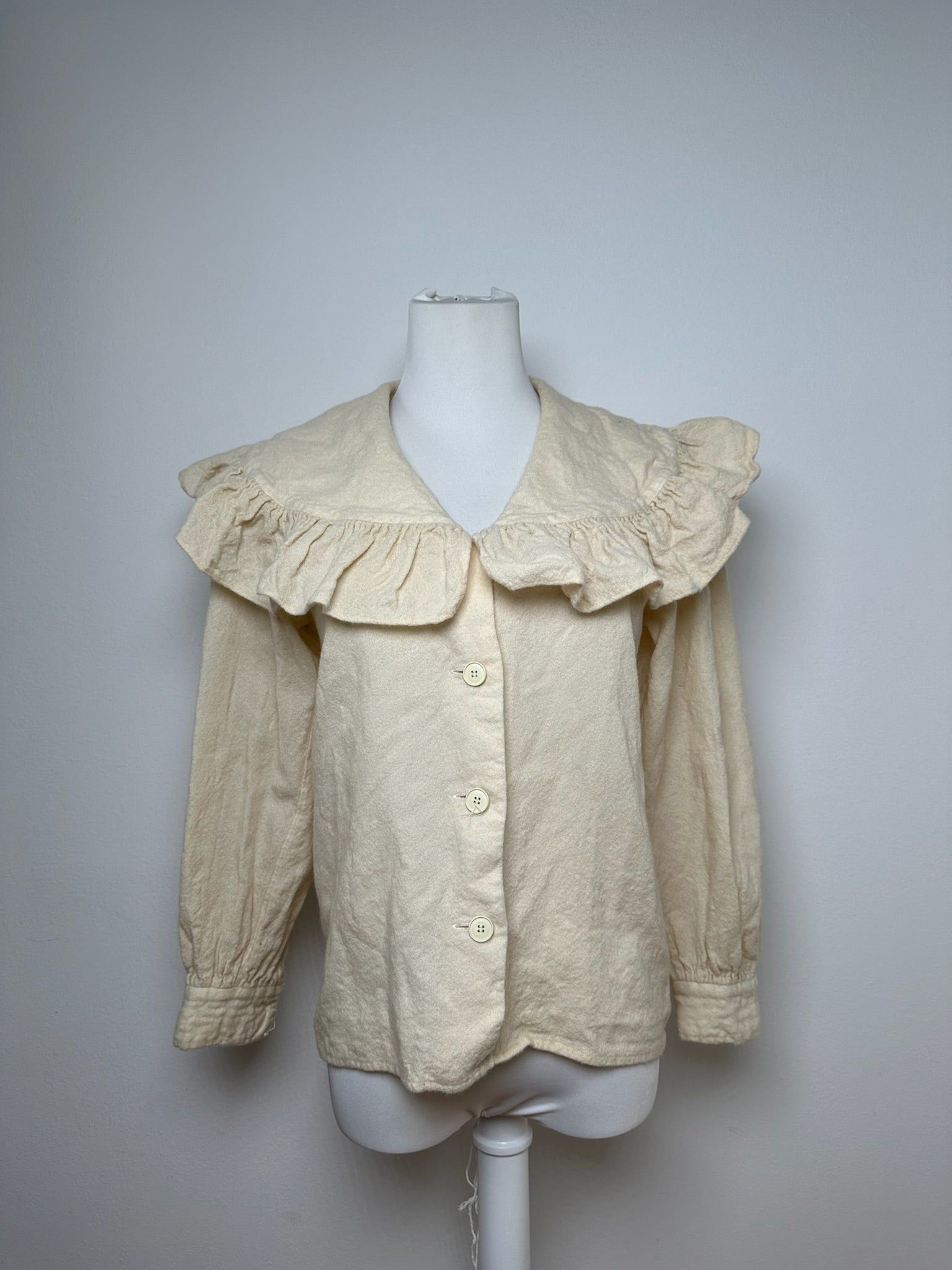 Other Vintage Yves Saint Laurent Wool Sweater Beige Size M / US 6-8 / IT 42-44 - 1 Thumbnail