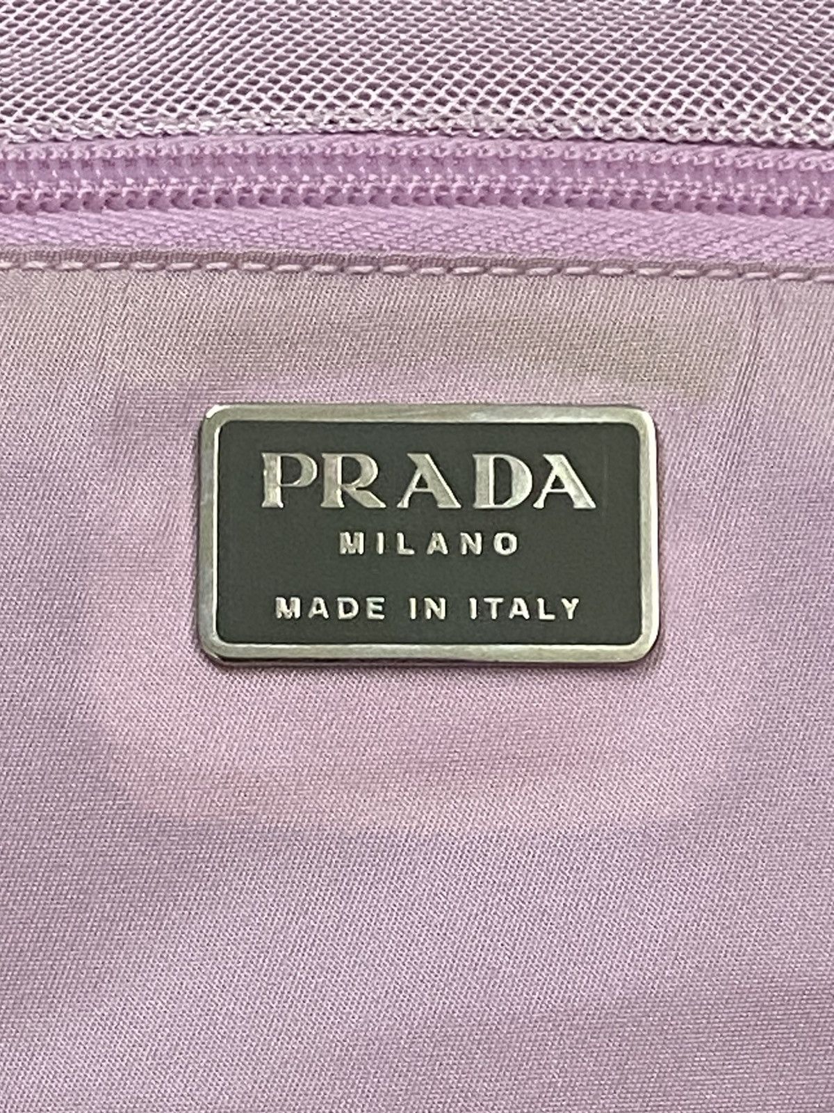 Prada Prada Gold Patent Paillet Leather Shoulder Bag Size ONE SIZE - 7 Thumbnail
