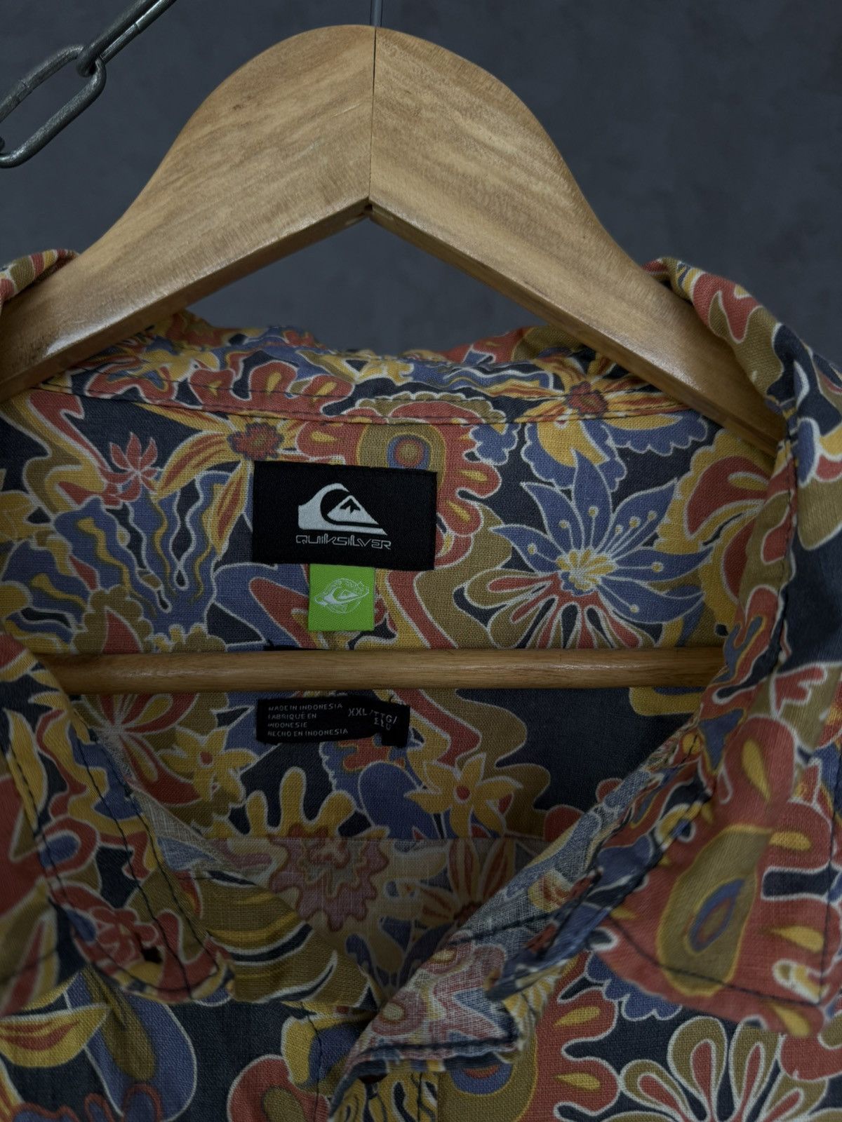 Quiksilver Quiksilver crazy Hawaiian outdoor shirt Size US XXL / EU 58 / 5 - 4 Thumbnail