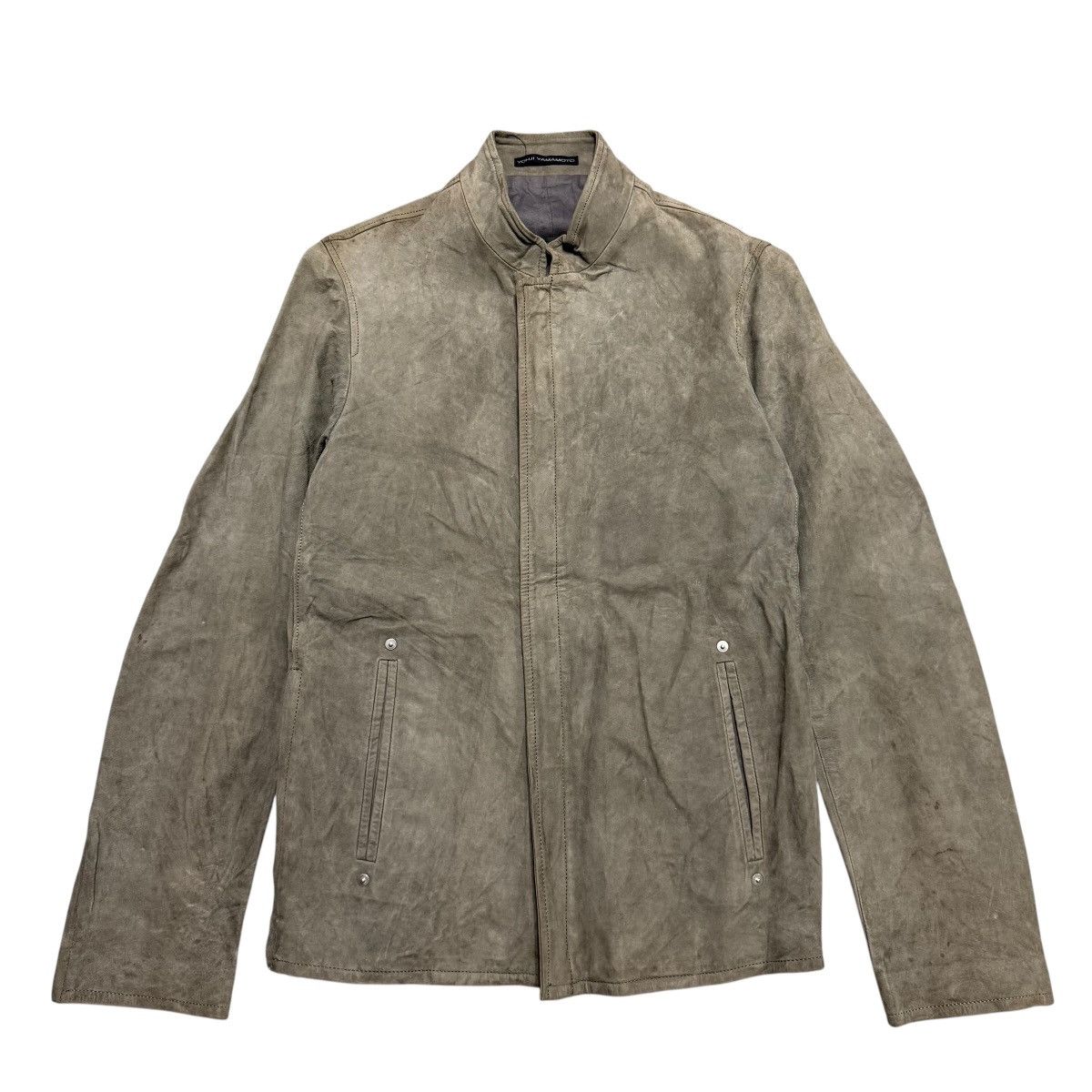 Y's for Men Vtg Yohji Yamamoto Y’s For Men Suede Kangaroo Leather Jacket Size US S / EU 44-46 / 1 - 6 Thumbnail
