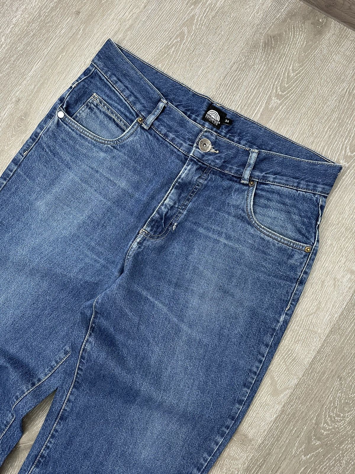 Southpole Y2K Vintage SOUTHPOLE Baggy Denim Pants Wide Leg Size US 34 / EU 50 - 20 Thumbnail