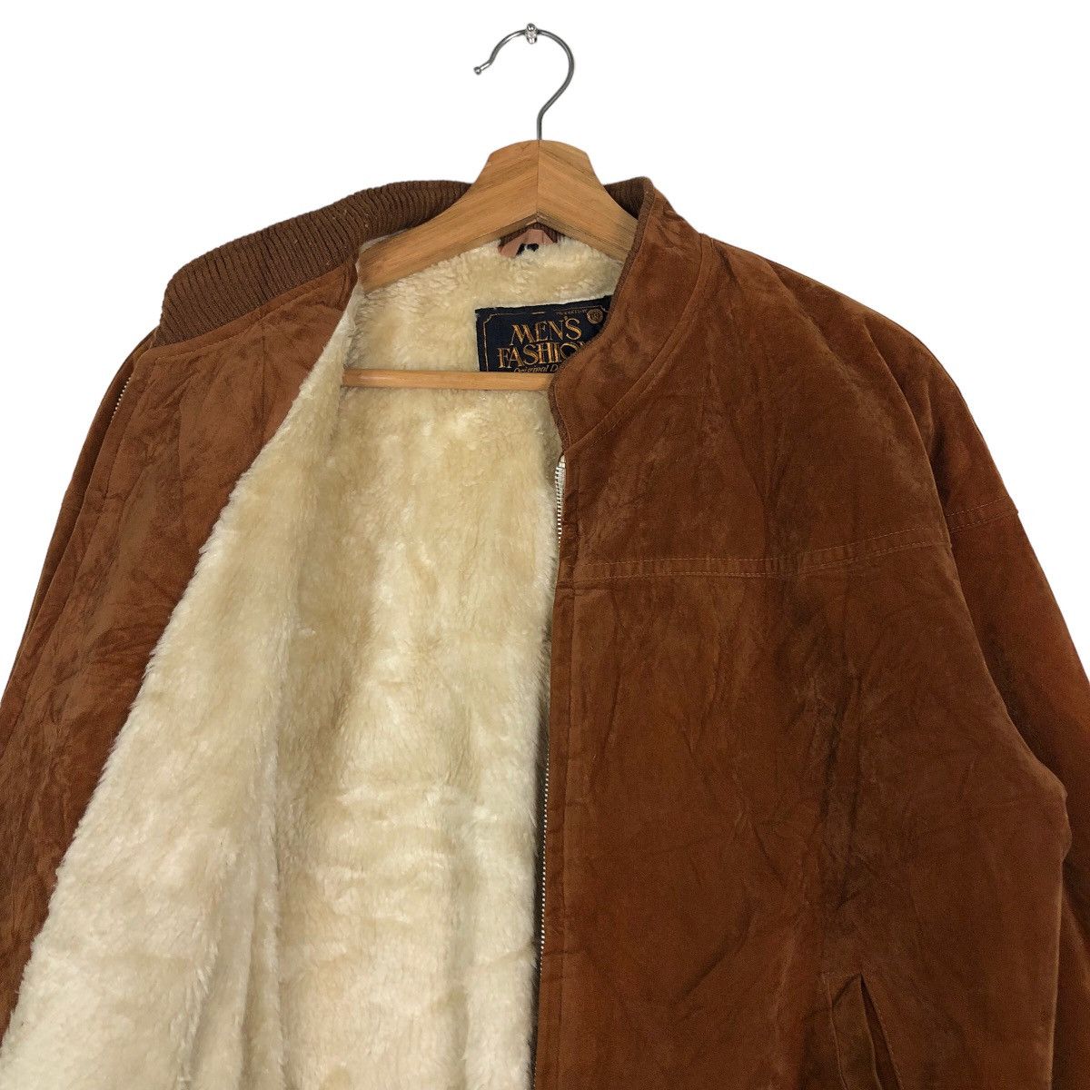 Japanese Brand 🔥Riot Riot Vintage Bomber Jacket Suede Leather Rick Owens Size US L / EU 52-54 / 3 - 12 Thumbnail