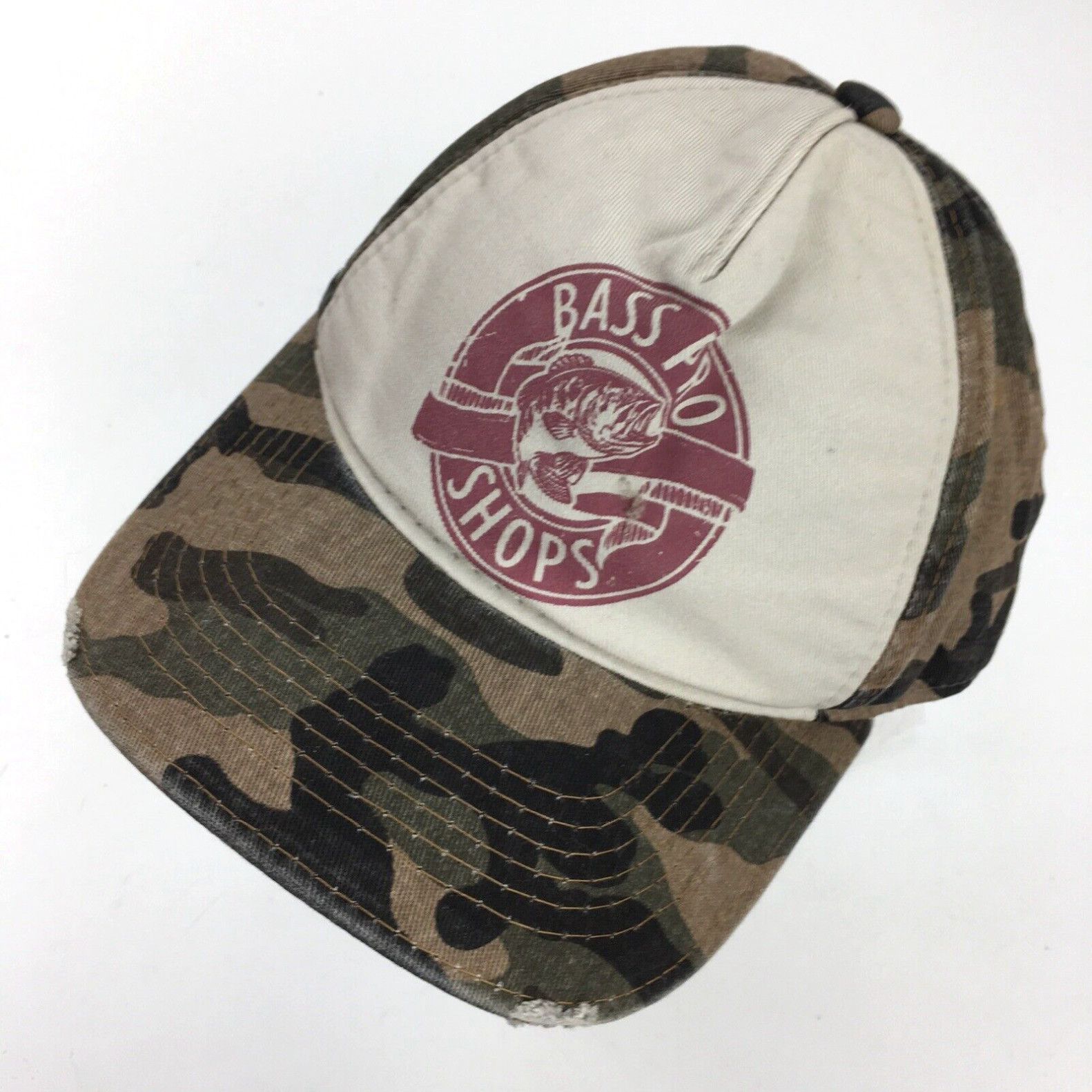 Bass Pro Shops Bass Pro Shops Fishing Hat Cap Camouflage Mesh