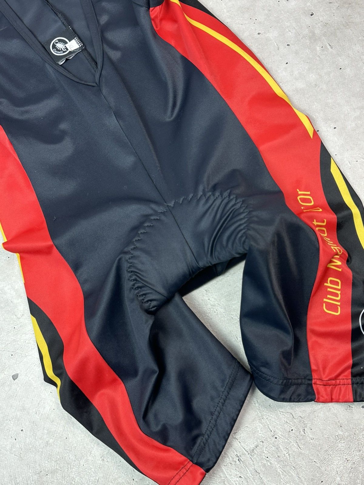 Vintage Vintage Castelli Made in Italy Black-Red Cycling Overalls Size US 34 / EU 50 - 5 Thumbnail