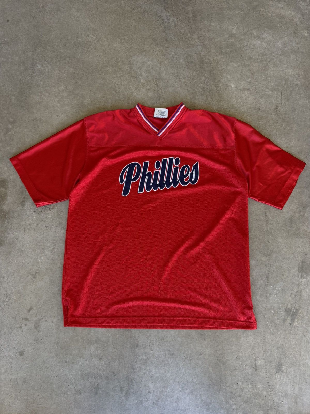 MLB Vintage Lee Sport Philladelphia Phillies Jersey Size US XL / EU 56 / 4 - 1 Thumbnail