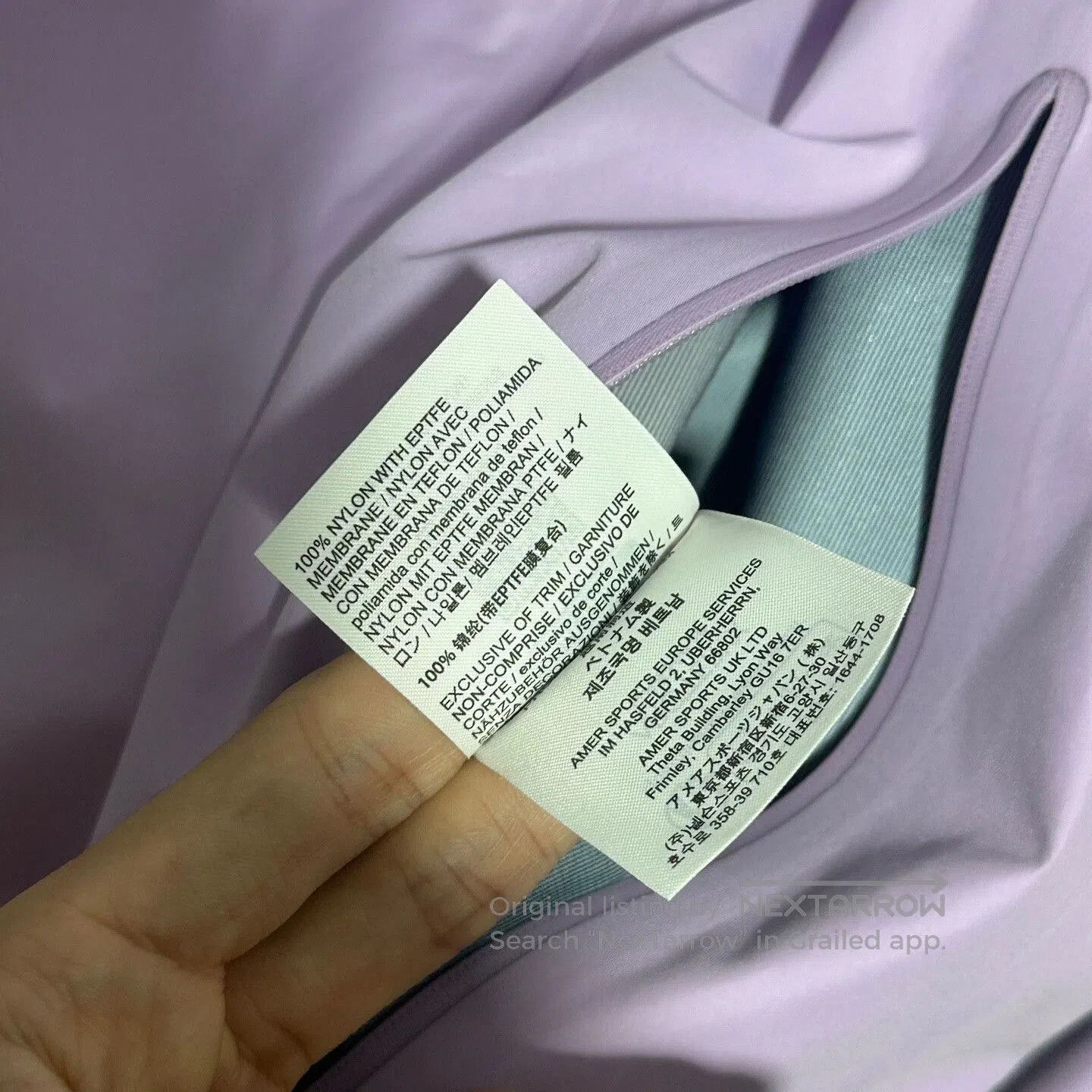 Arc'teryx arcteryx beta lt hooded jacket in storm purple. Size US M / EU 48-50 / 2 - 6 Thumbnail