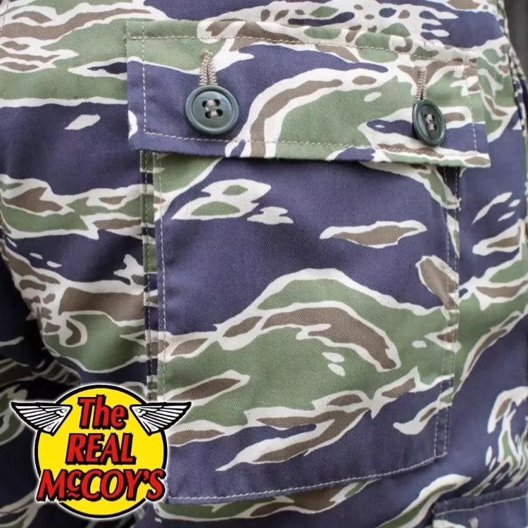 The Real McCoy's The Real McCoys SizeM Tiger Camo 60S Work Pants Size US 27 - 4 Thumbnail