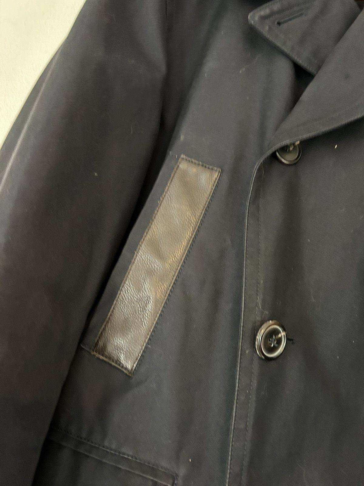 Hermes Hermes Peacoat with Leather Trimmings Size US L / EU 52-54 / 3 - 7 Thumbnail