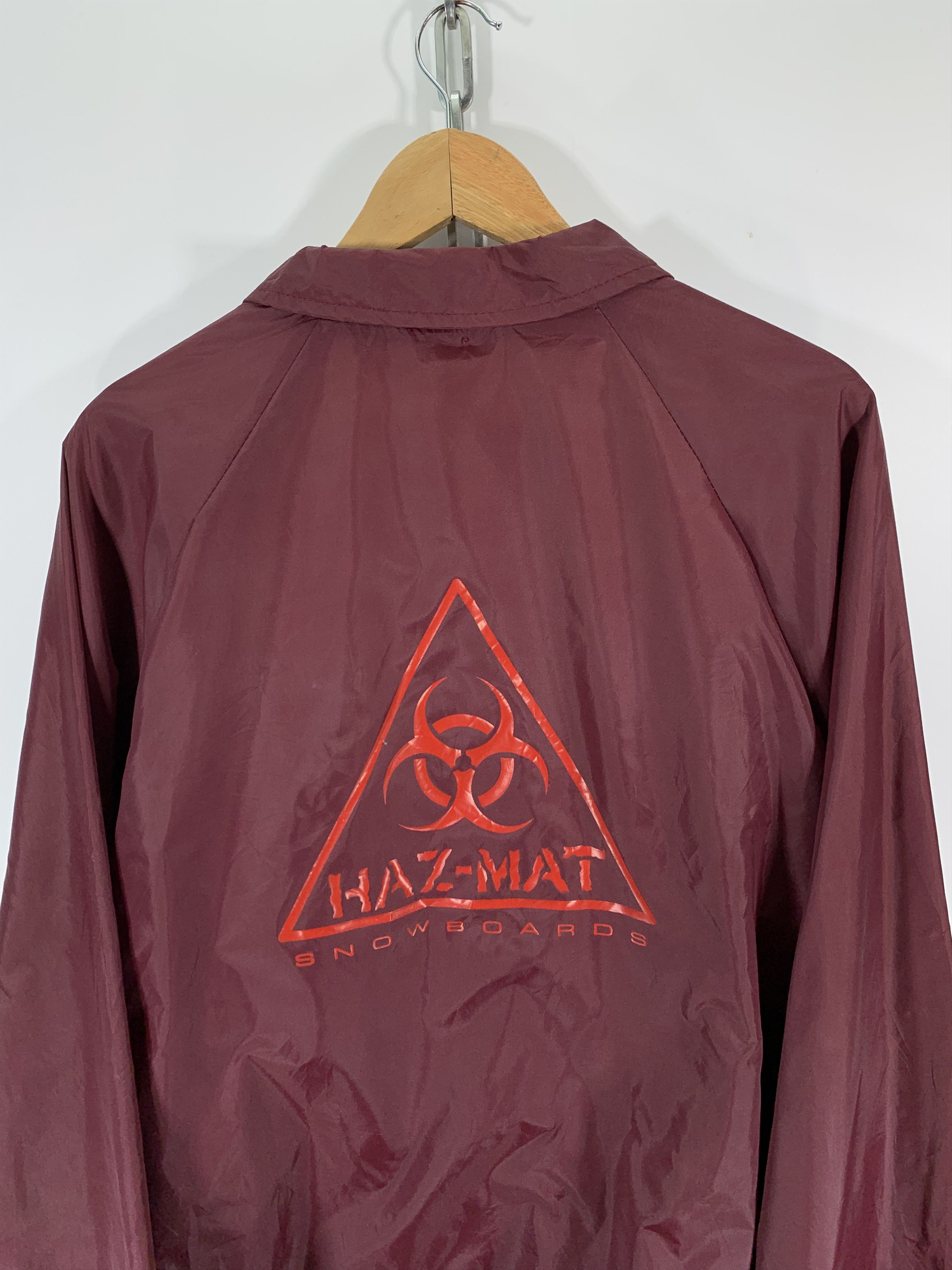 Vintage Vintage Haz-Mat Snowboards Logo Size US L / EU 52-54 / 3 - 3 Thumbnail