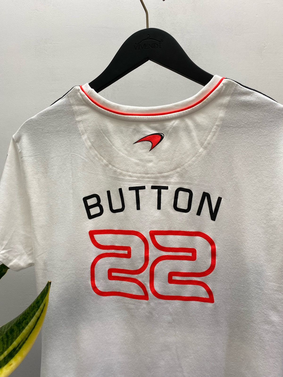 Formula 1 × Vintage F1 McLaren Honda Team #22 Button Formula One 1 Tee Size US L / EU 52-54 / 3 - 15 Thumbnail