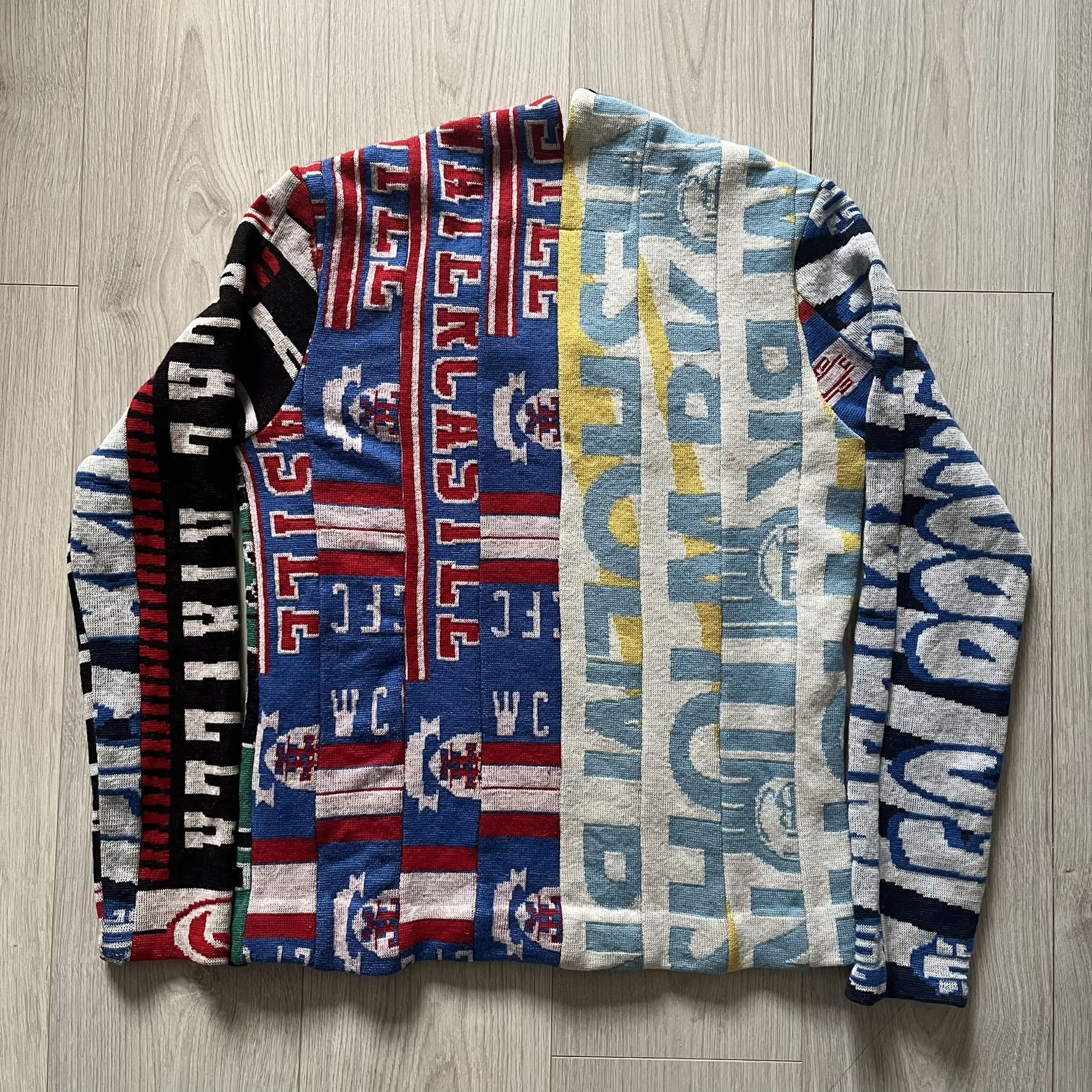 H&M × Maison Margiela Maison Margiela x H&M Football Scarf Sweater Size US S / EU 44-46 / 1 - 9 Thumbnail