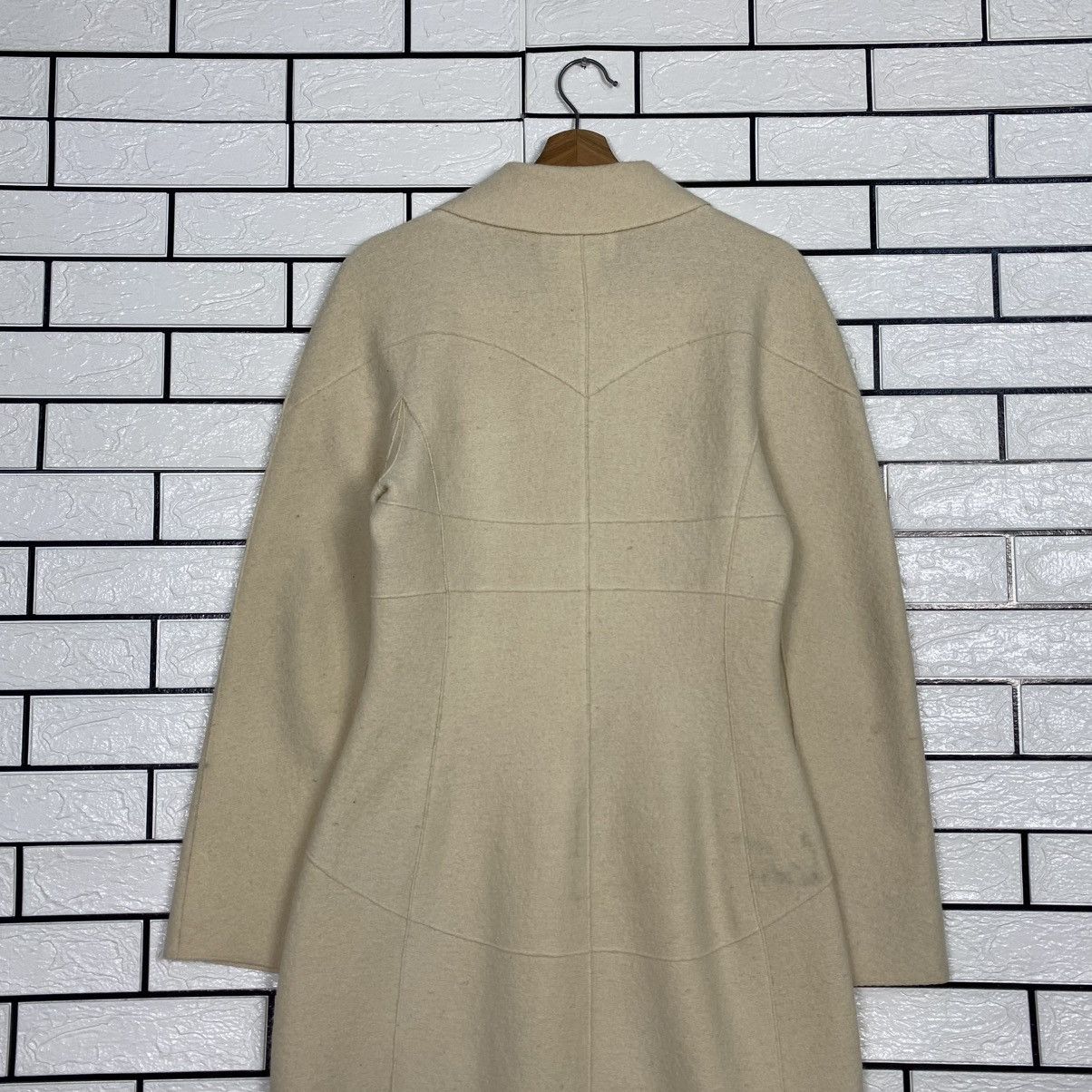 Chanel 🔥VINTAGE LONG JACKET DRESS BUTTON CHANEL WOOL Size XS / US 0-2 / IT 36-38 - 10 Thumbnail